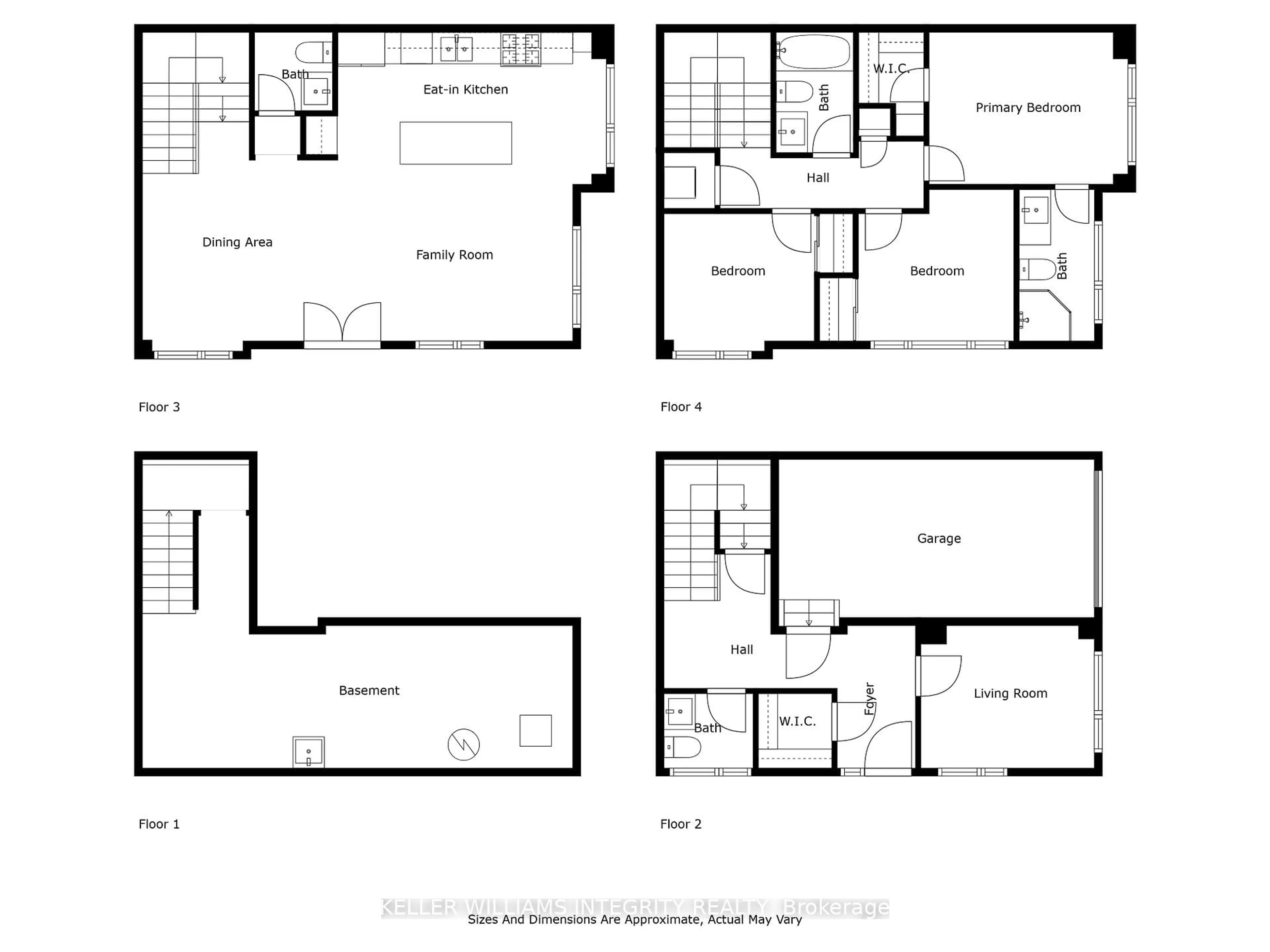 Floor plan for 266 Leather Leaf Terr, Ottawa Ontario K2J 5Z5