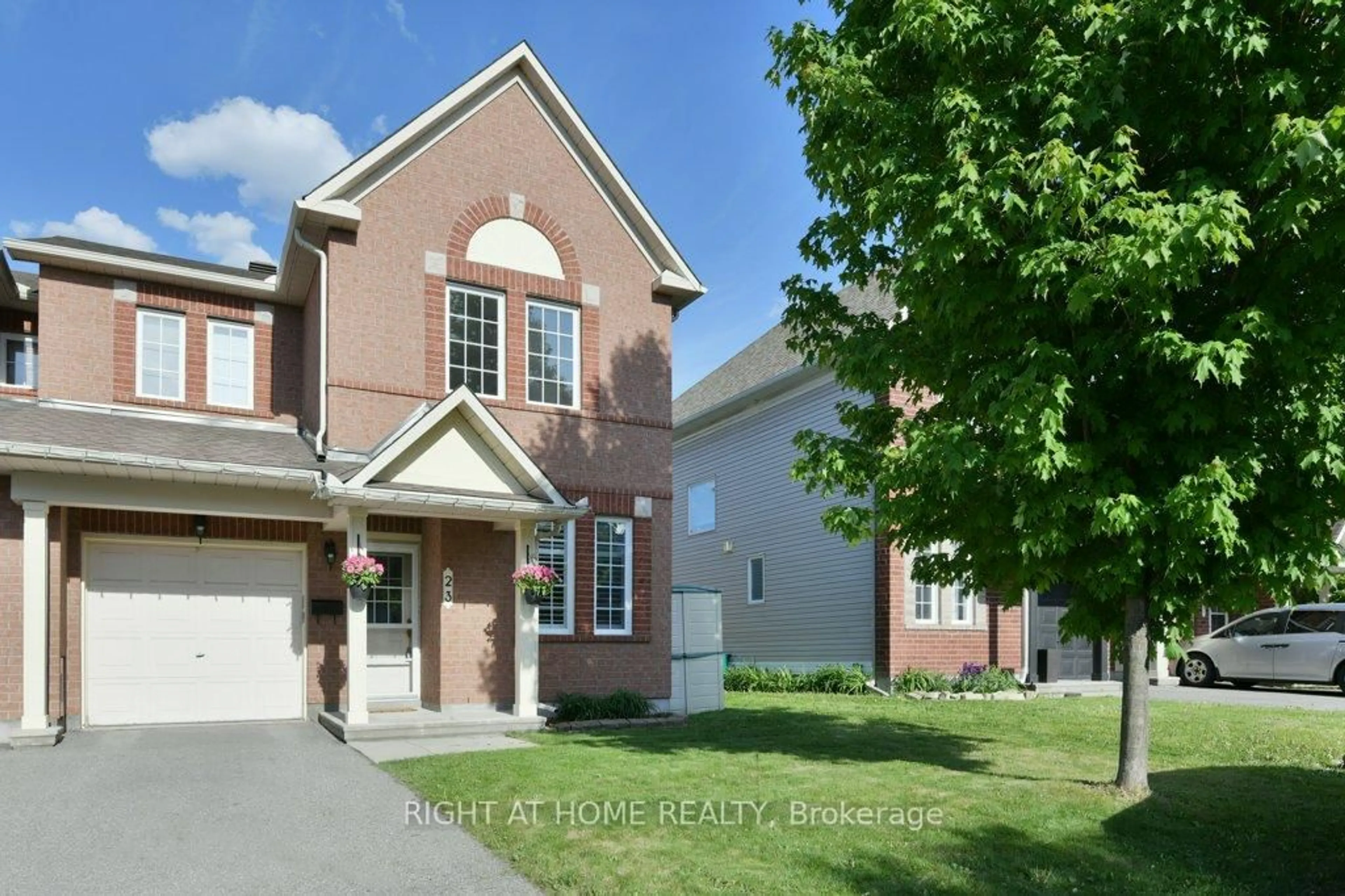 Home with brick exterior material, street for 23 Gatesbury St, Ottawa Ontario K2J 4X5