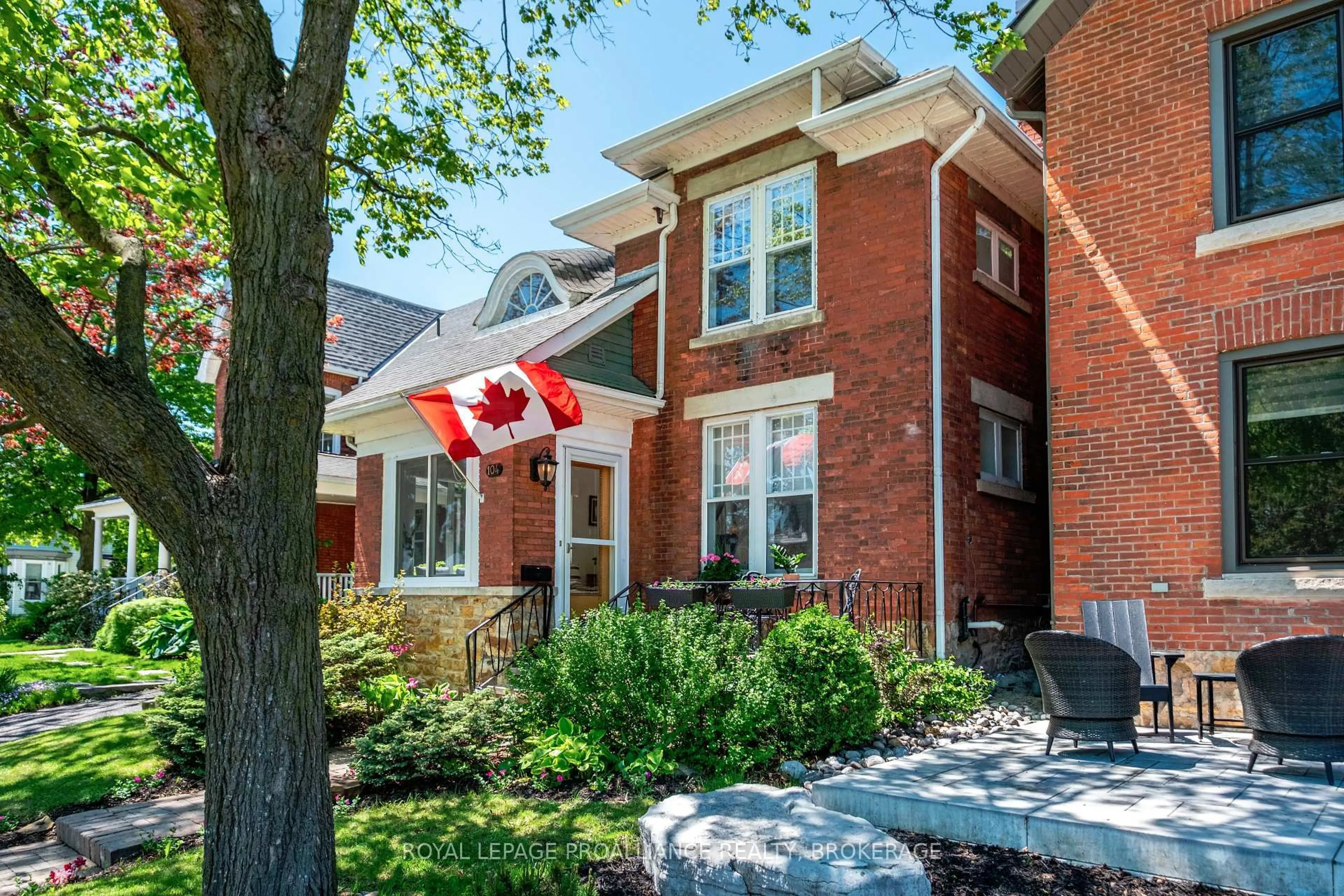 Home with brick exterior material, street for 104 John St, Gananoque Ontario K7G 1A5