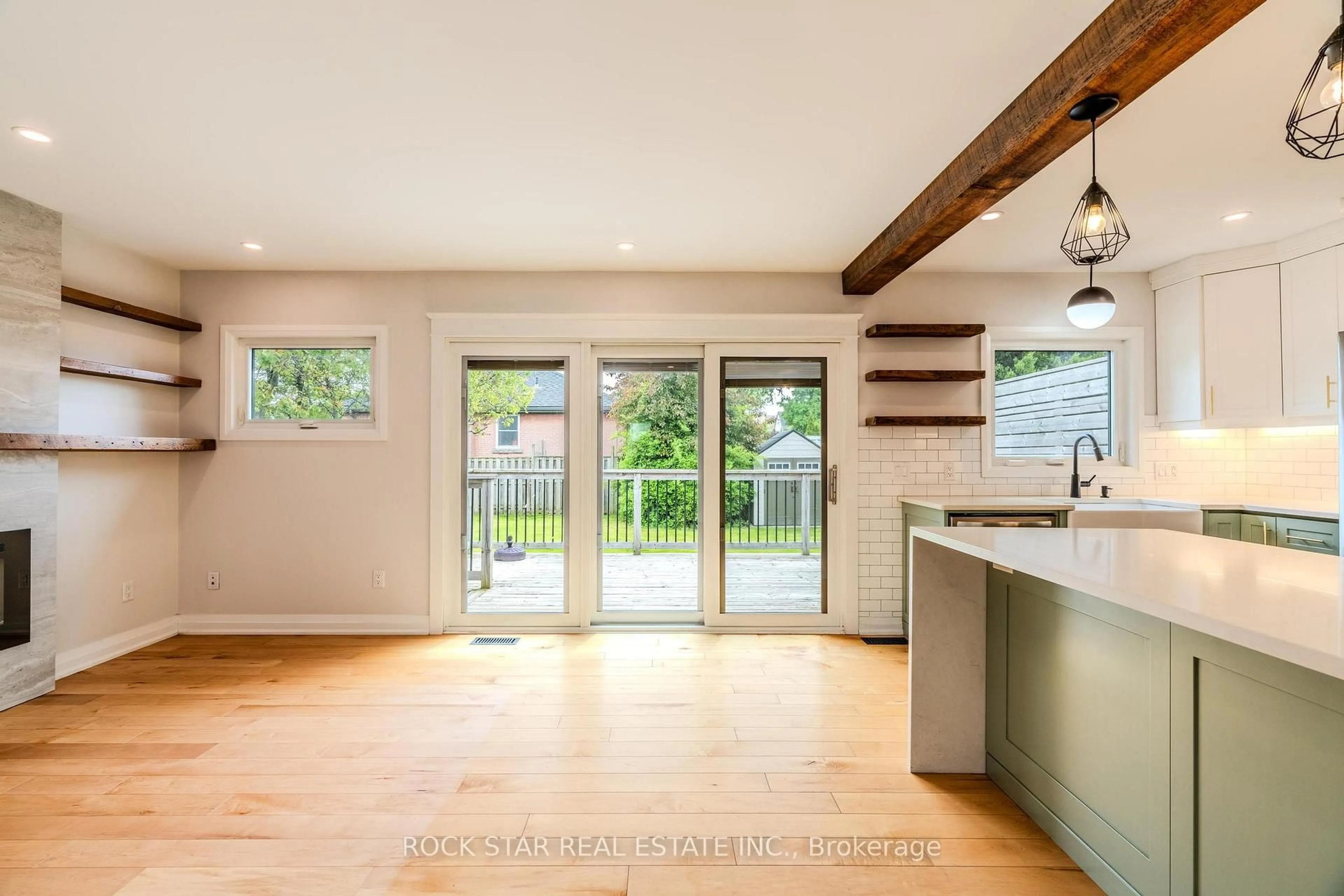 Open concept kitchen, unknown for 14 Cheryl Ave, Hamilton Ontario L8V 1X9