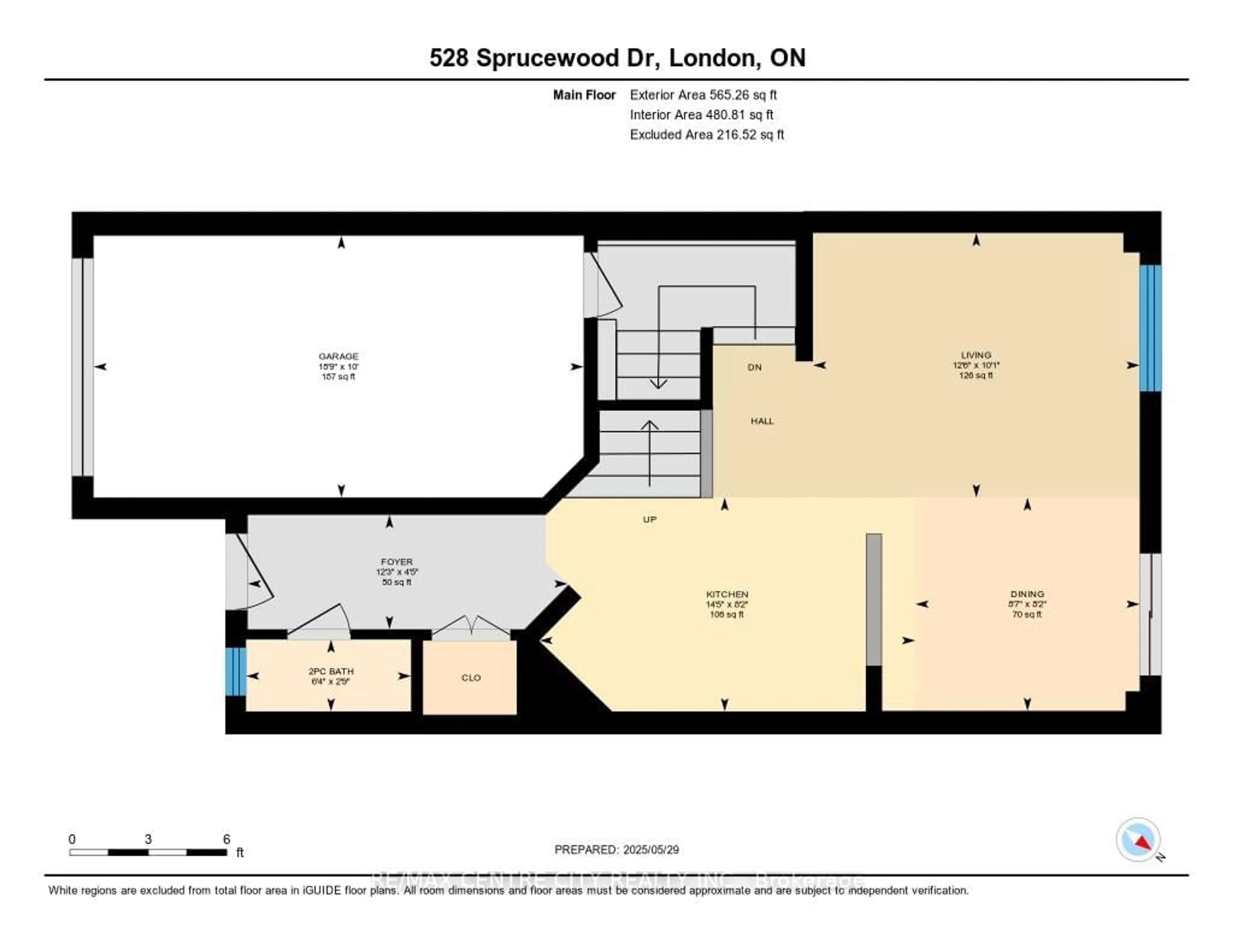 Floor plan for 528 Sprucewood Dr, London North Ontario N5X 4J5