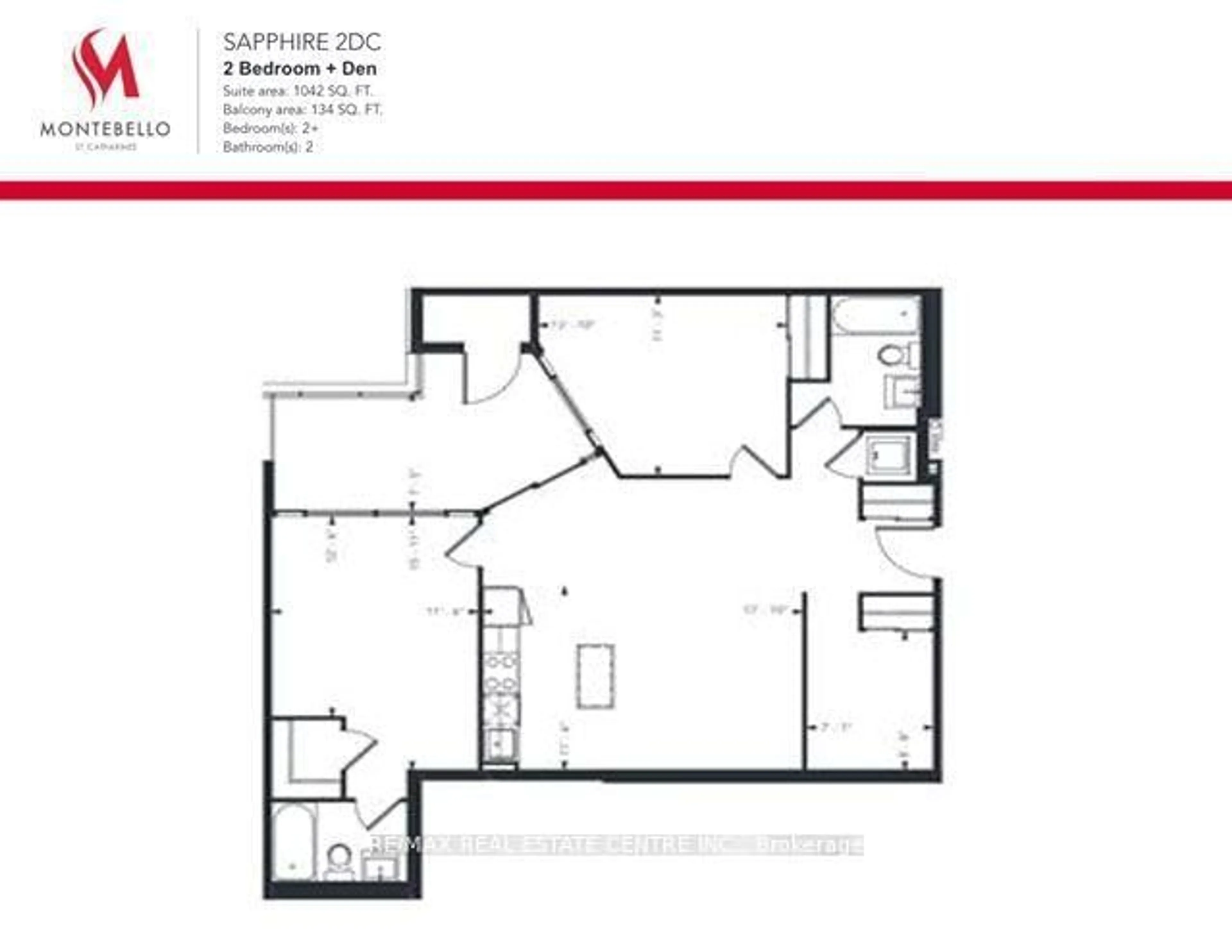 Floor plan for 50 Herrick Ave #LP08, St. Catharines Ontario L2P 2T9