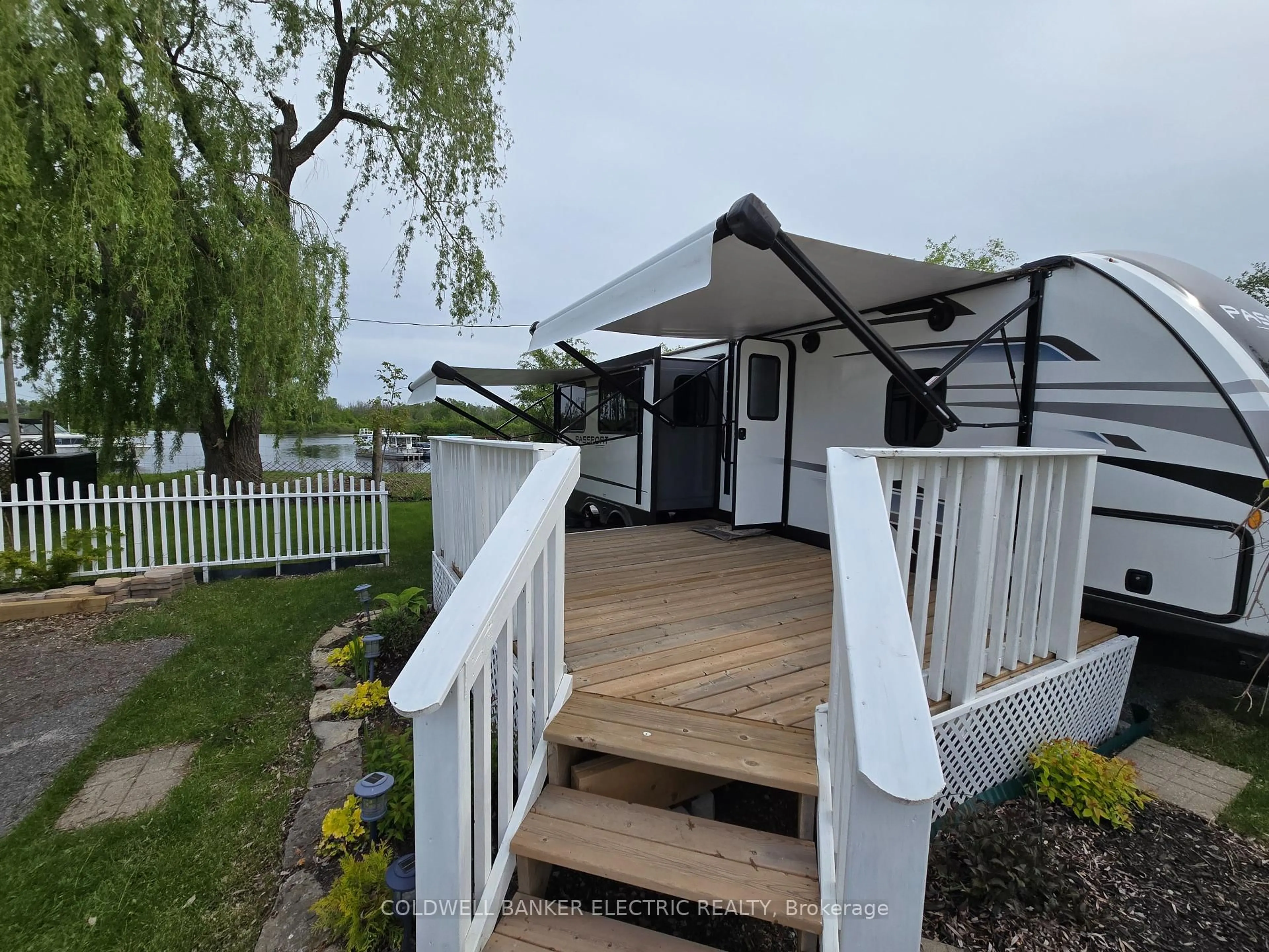 A pic from outside/outdoor area/front of a property/back of a property/a pic from drone, water/lake/river/ocean view for 374 Carolyn (Site 12) St, Cavan Monaghan Ontario K9J 6X6
