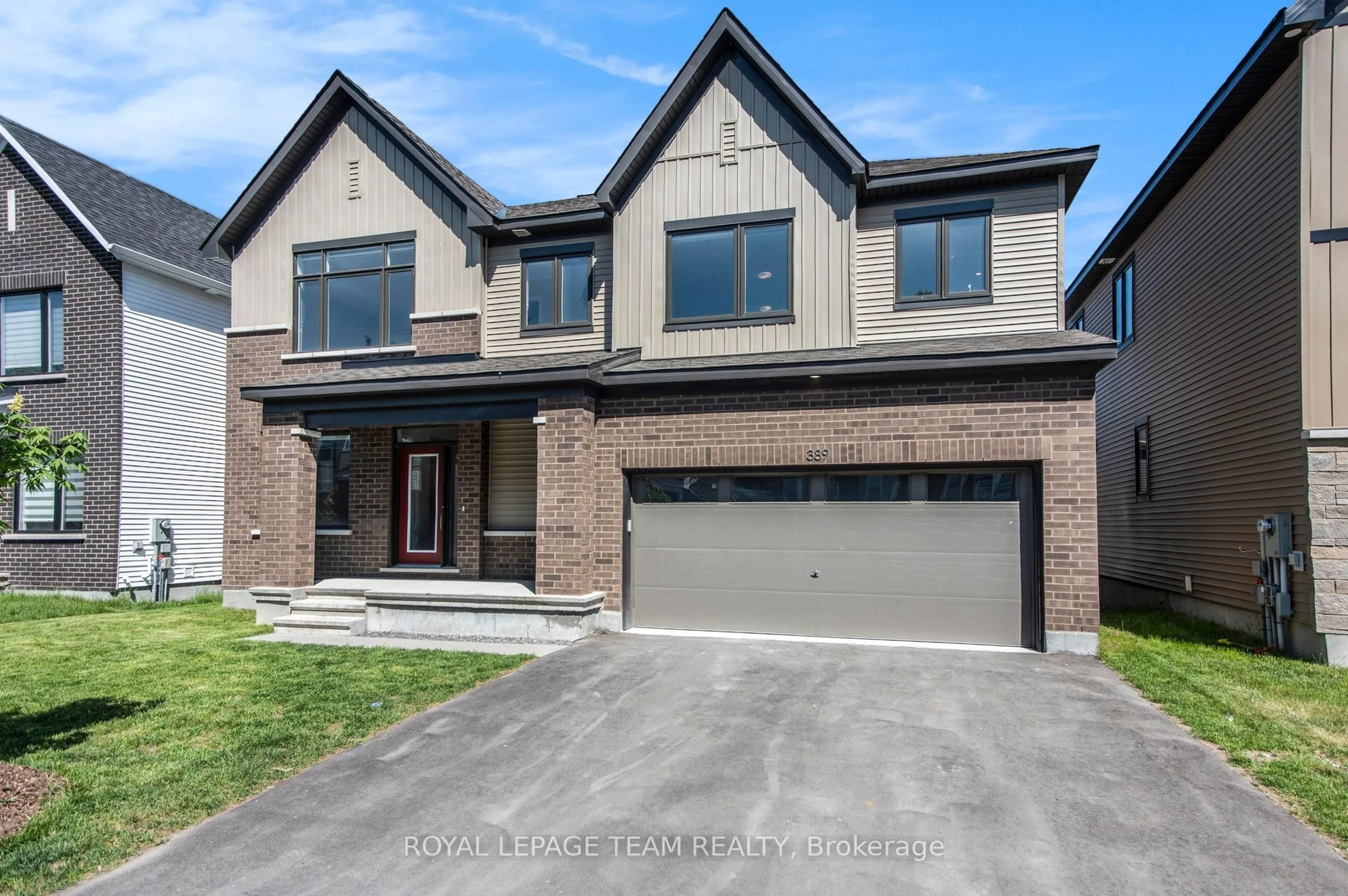 Home with brick exterior material, street for 389 Appalachian Circ, Ottawa Ontario K2J 6X3