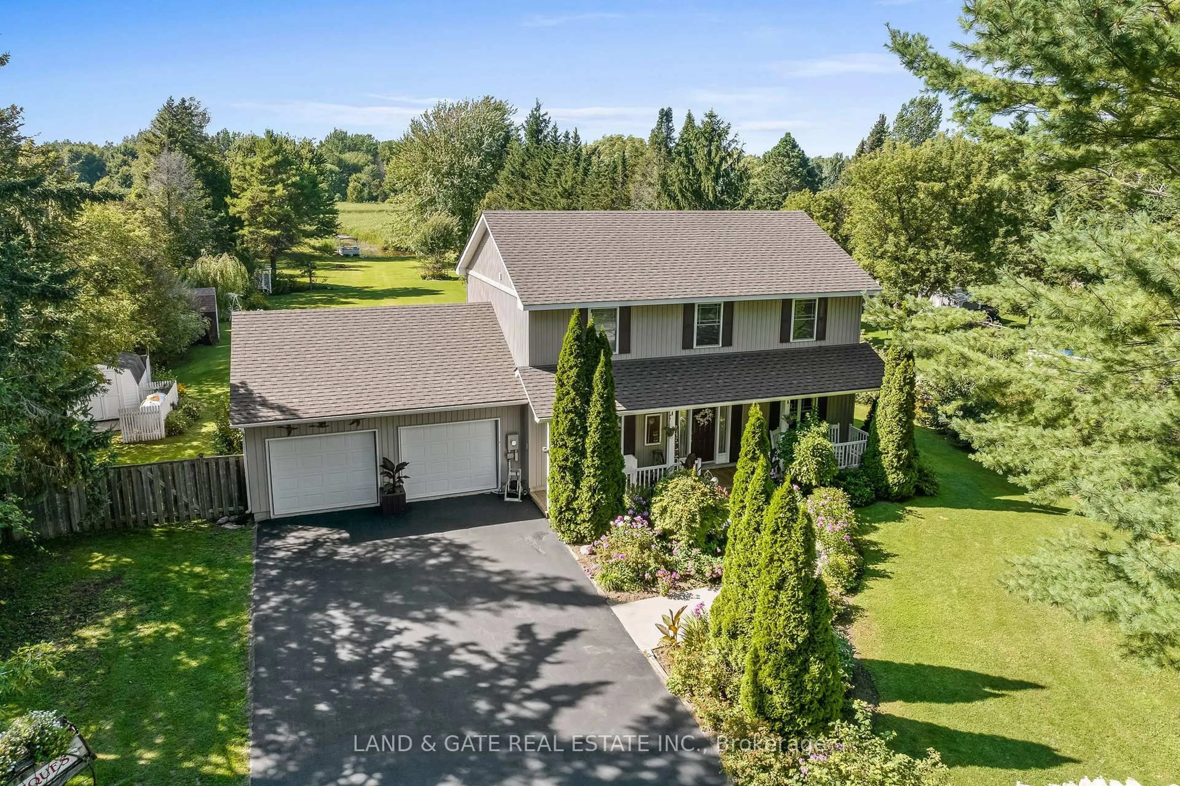 A pic from outside/outdoor area/front of a property/back of a property/a pic from drone, unknown for 184 Harbard Rd, Prince Edward County Ontario K0K 1L0