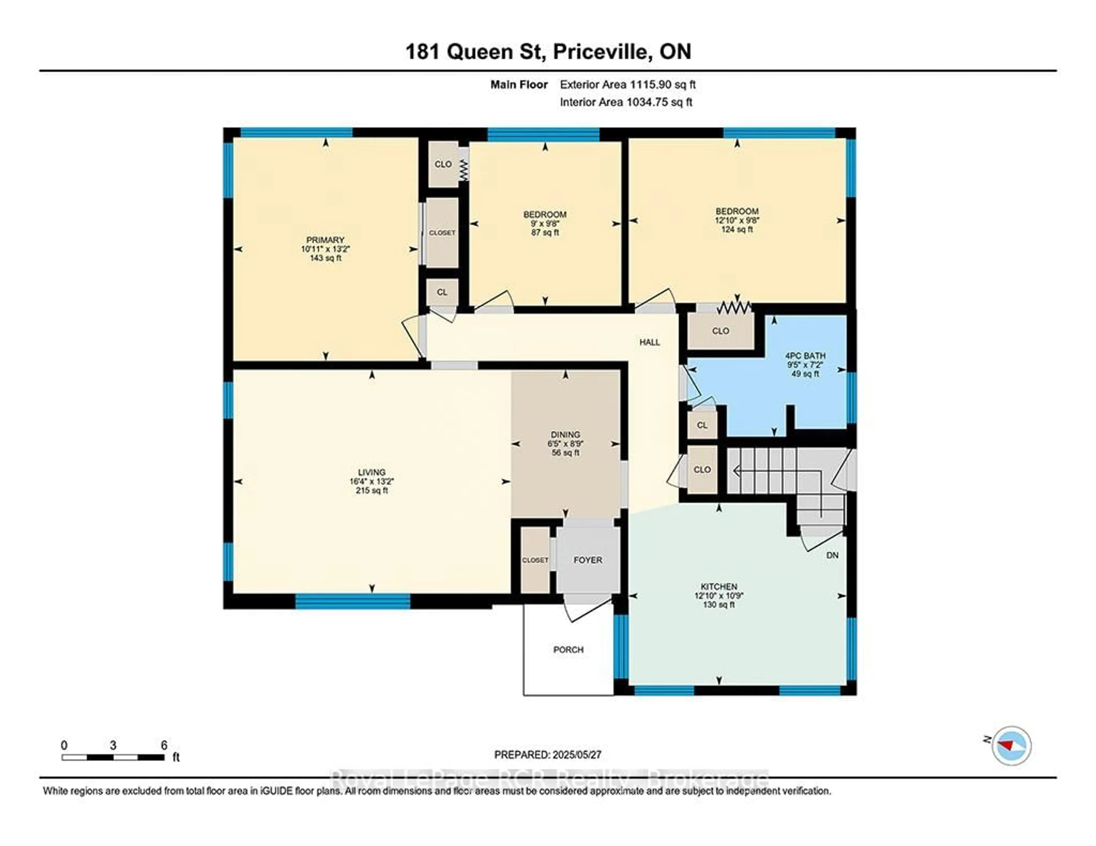Floor plan for 181 Queen A St, Grey Highlands Ontario N0C 1K0