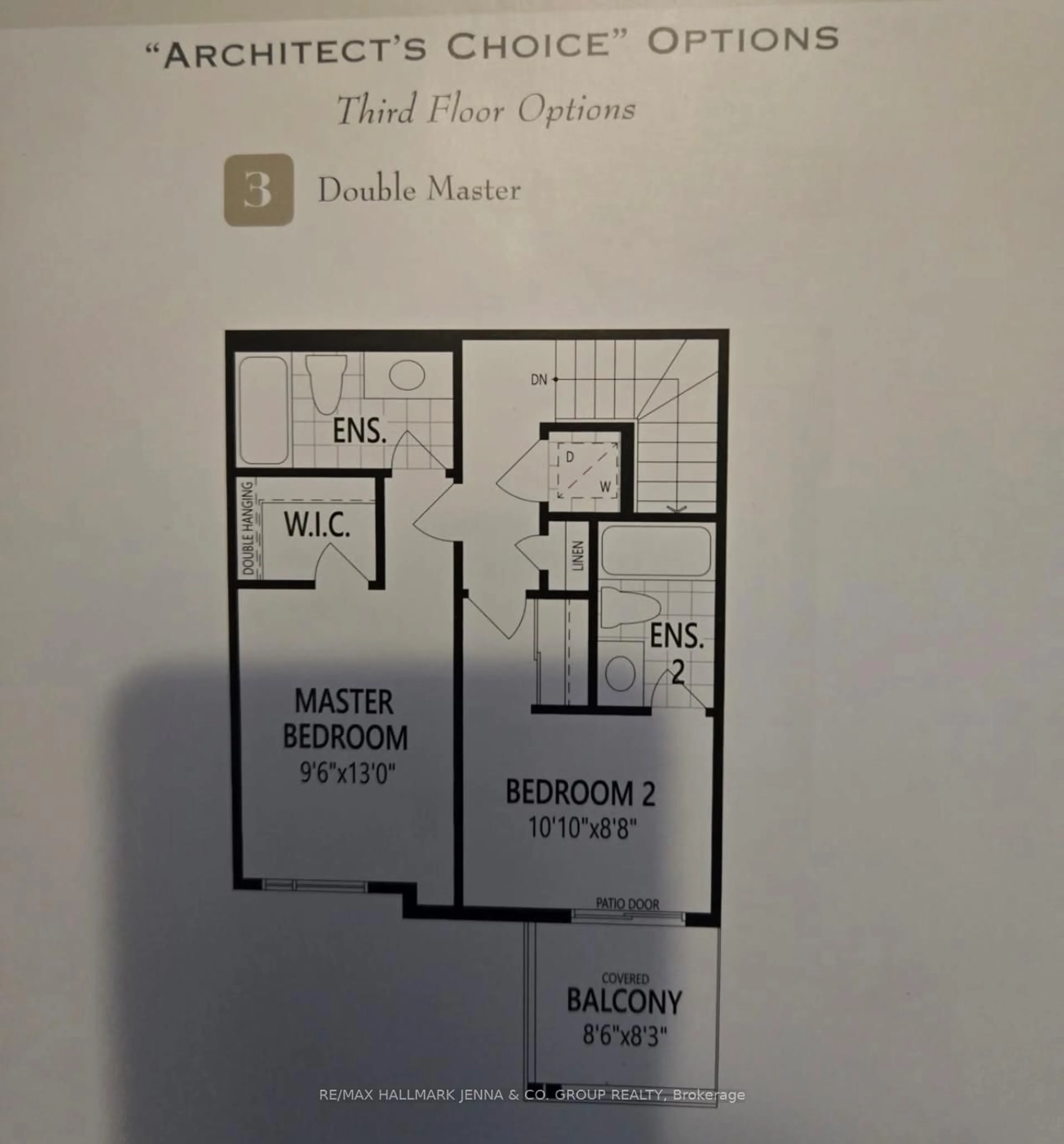 Floor plan for 2302 Watercolours Way, Ottawa Ontario K2J 6N3