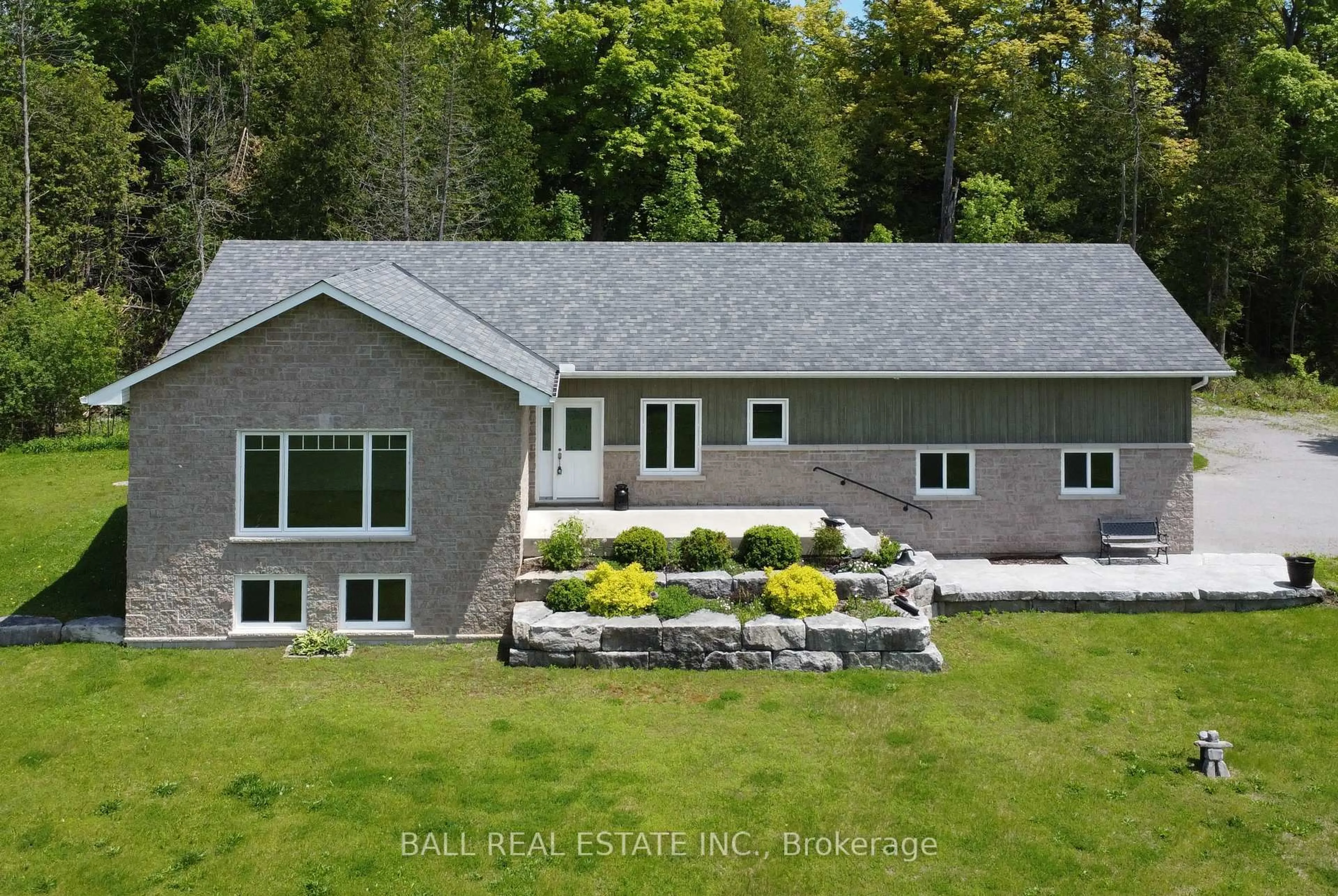 A pic from outside/outdoor area/front of a property/back of a property/a pic from drone, water/lake/river/ocean view for 4267 County Road 32 N/A, Douro-Dummer Ontario K0L 2H0