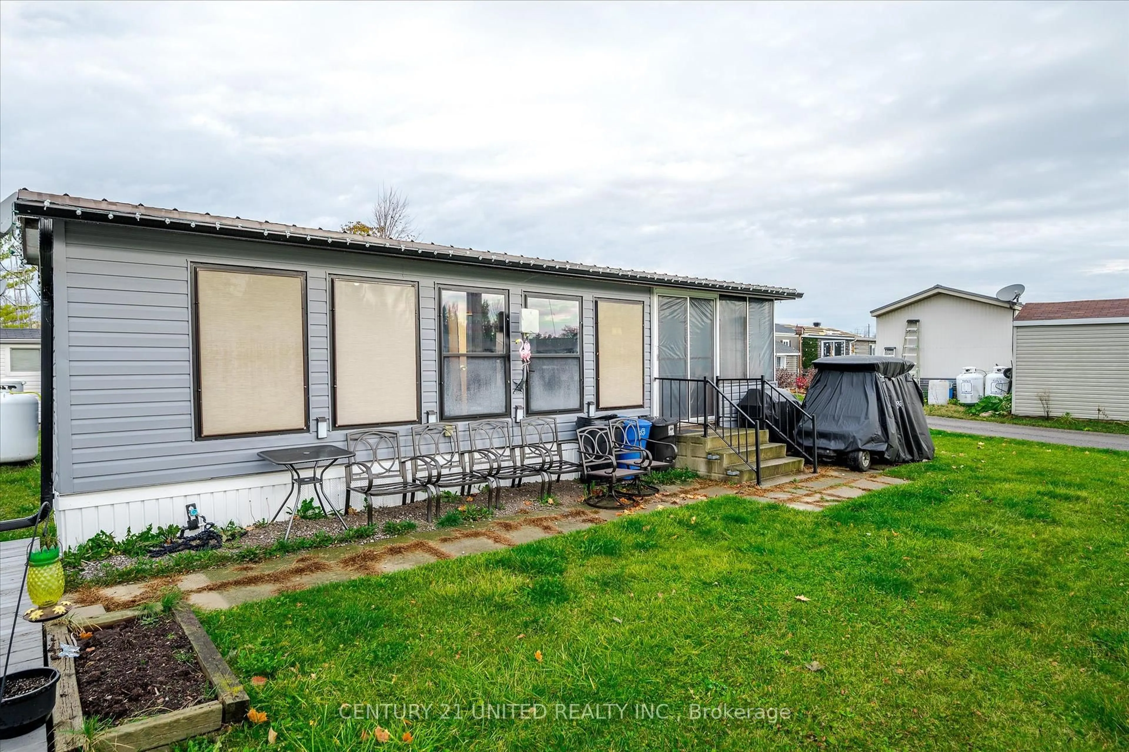 A pic from outside/outdoor area/front of a property/back of a property/a pic from drone, water/lake/river/ocean view for 12 Tyler Dr, Otonabee-South Monaghan Ontario K0L 2G0