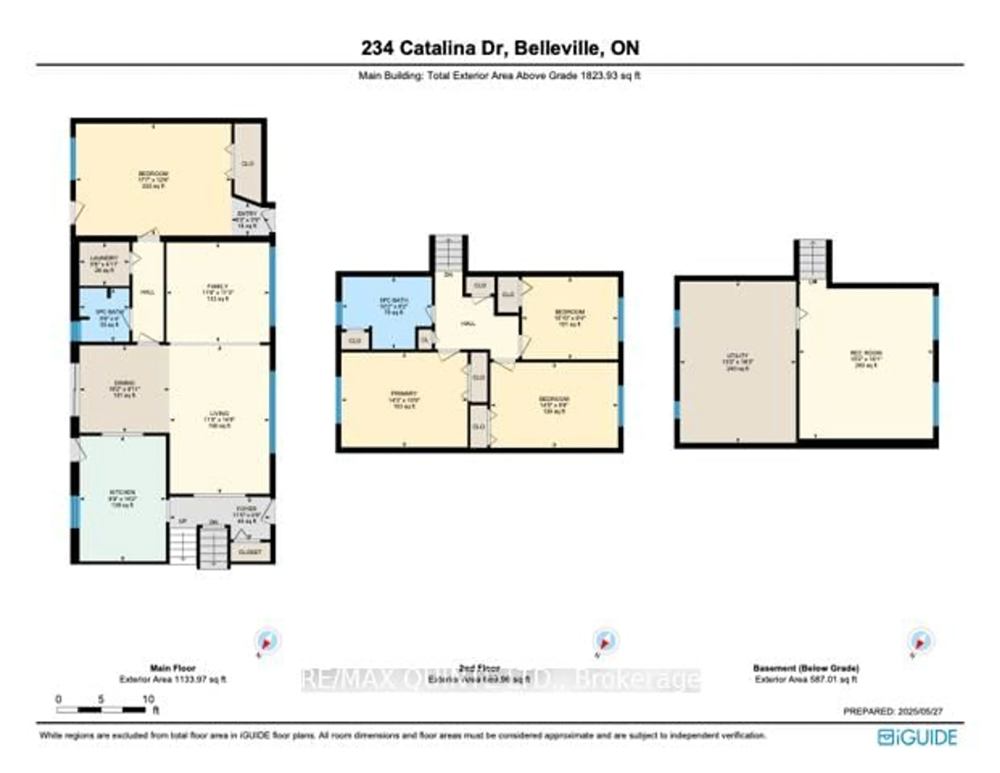 Floor plan for 234 Catalina Dr, Quinte West Ontario K8R 1C7