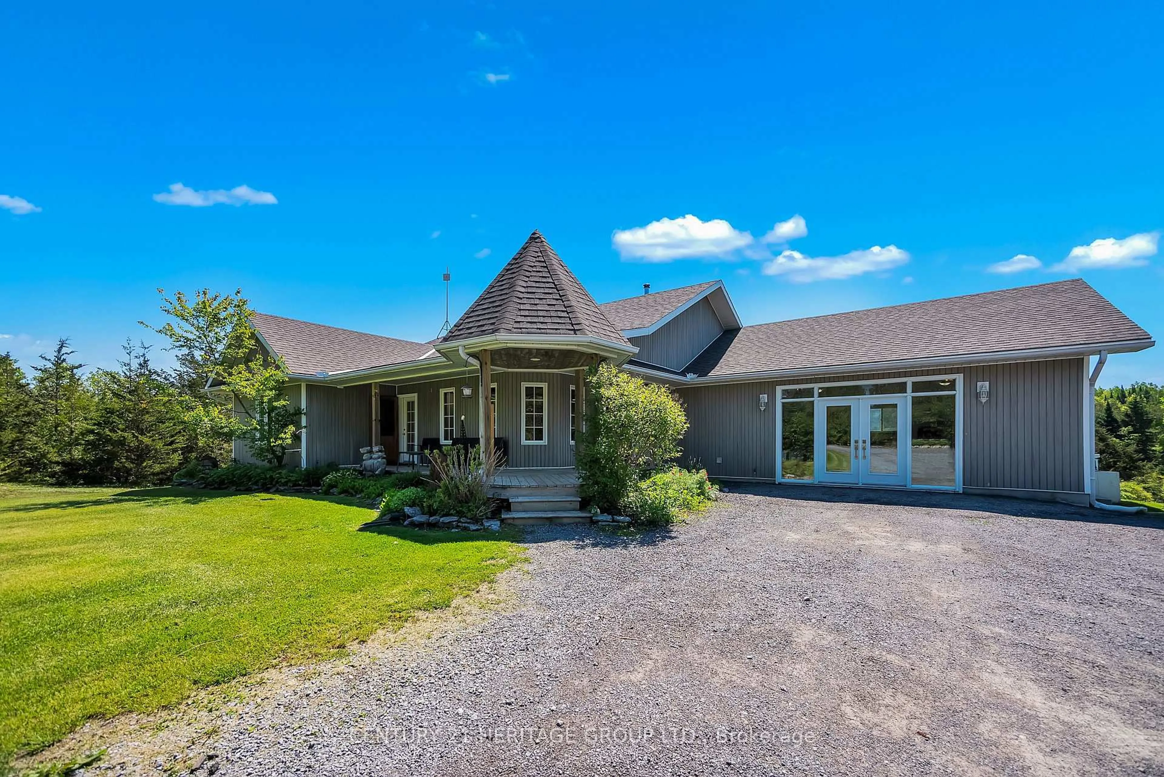 A pic from outside/outdoor area/front of a property/back of a property/a pic from drone, unknown for 1258 Shannon Rd, Tyendinaga Ontario K0K 2V0