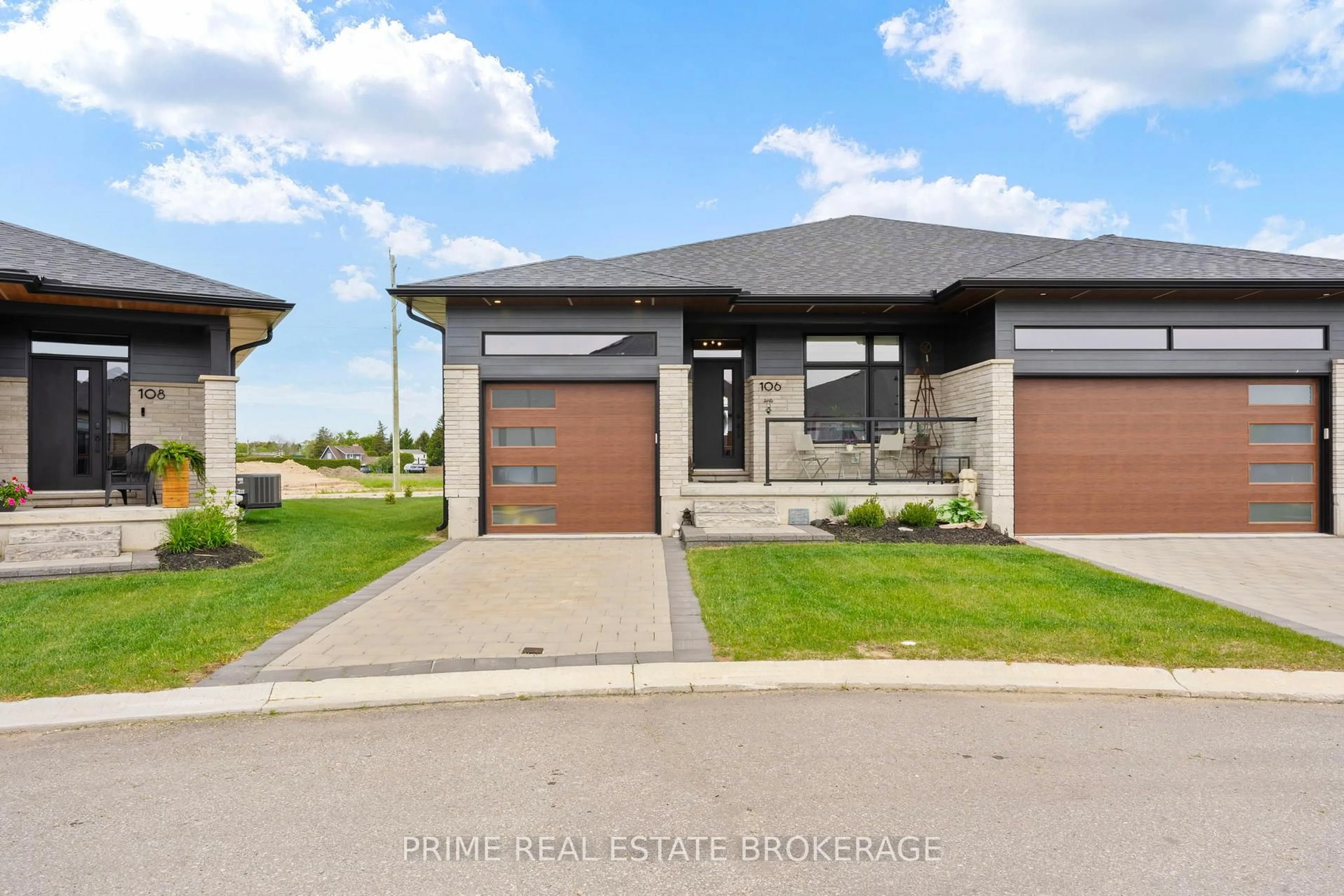 Home with brick exterior material, street for 106 Coastal Cres #3, Lambton Shores Ontario N0M 1T0