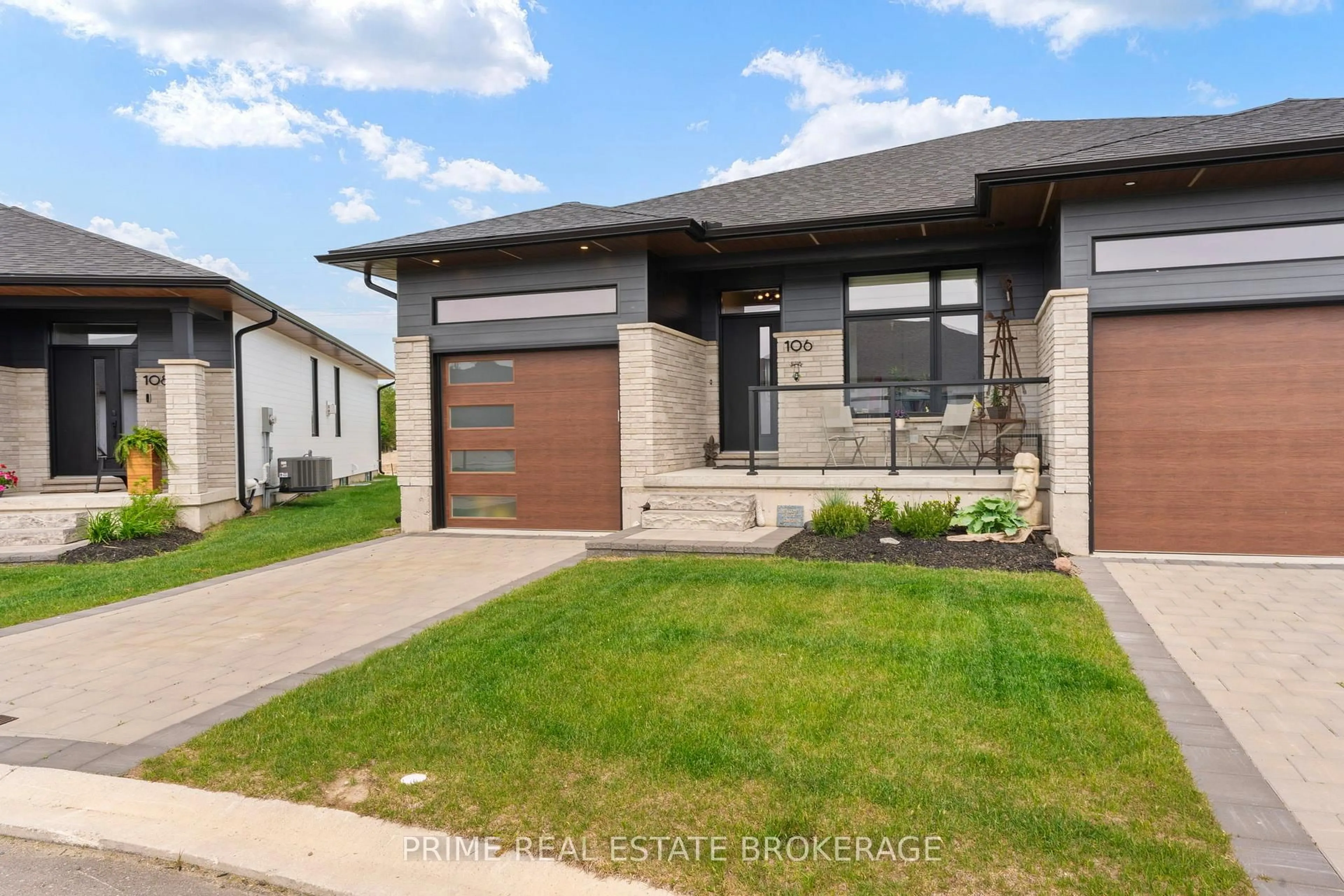Home with brick exterior material, street for 106 Coastal Cres #3, Lambton Shores Ontario N0M 1T0