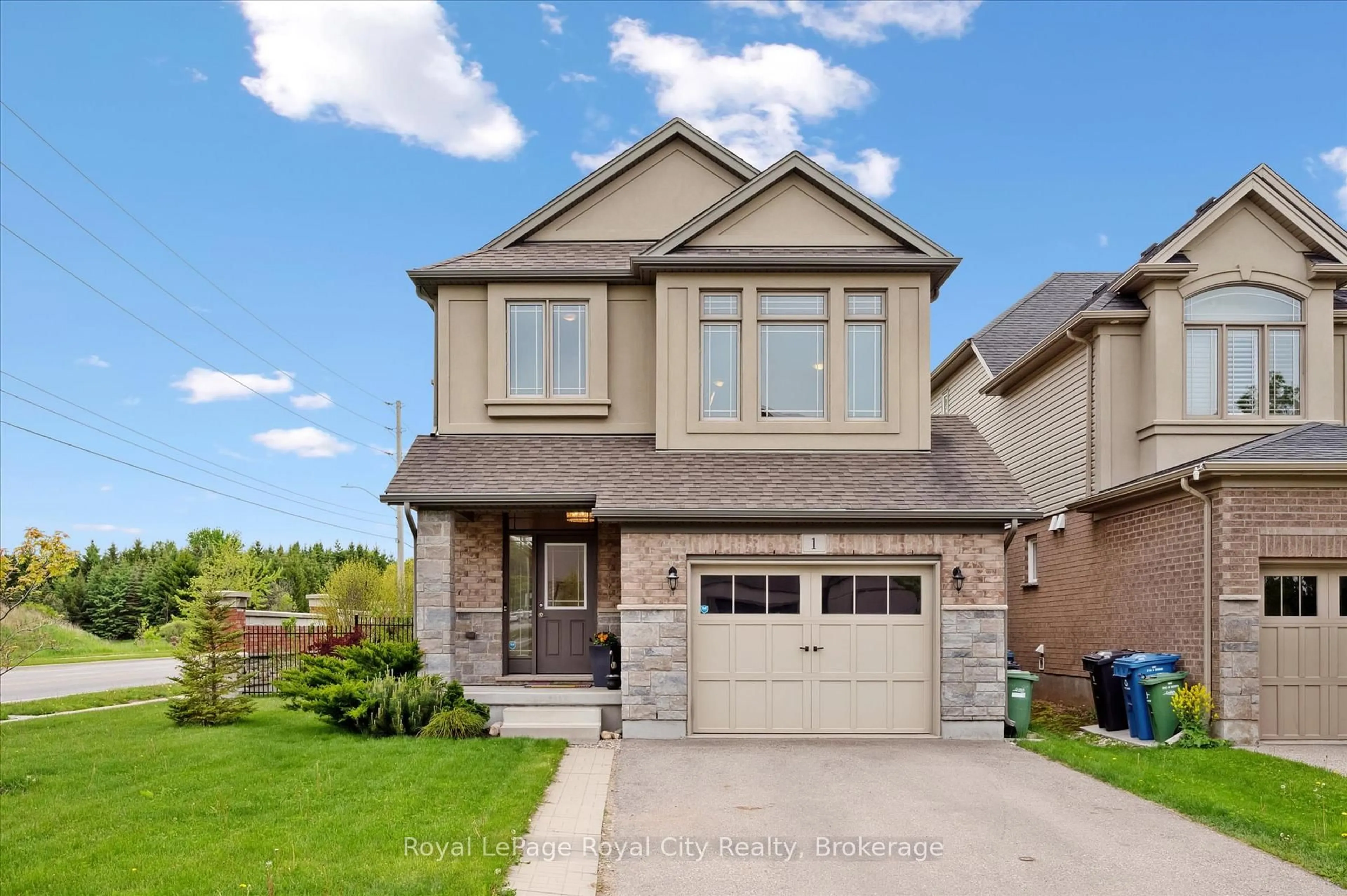 Home with brick exterior material, street for 1 Samuel Dr, Guelph Ontario N1L 0K9