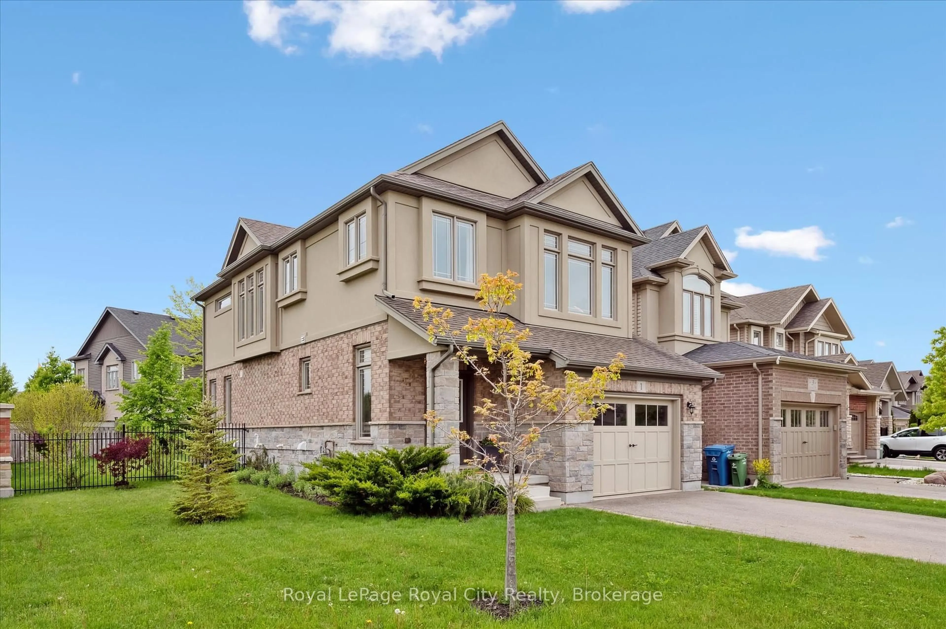 Home with brick exterior material, street for 1 Samuel Dr, Guelph Ontario N1L 0K9