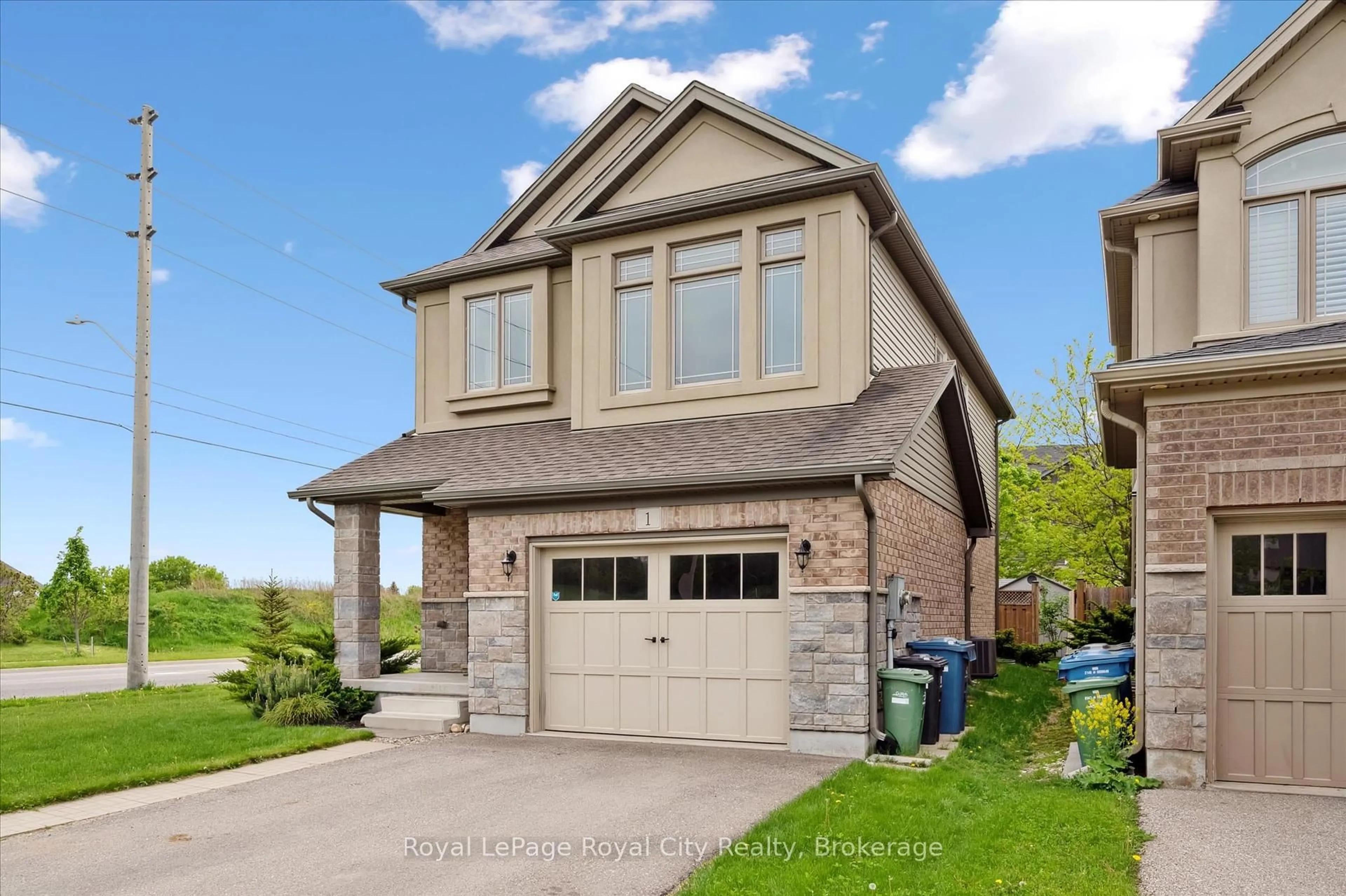 Home with brick exterior material, street for 1 Samuel Dr, Guelph Ontario N1L 0K9