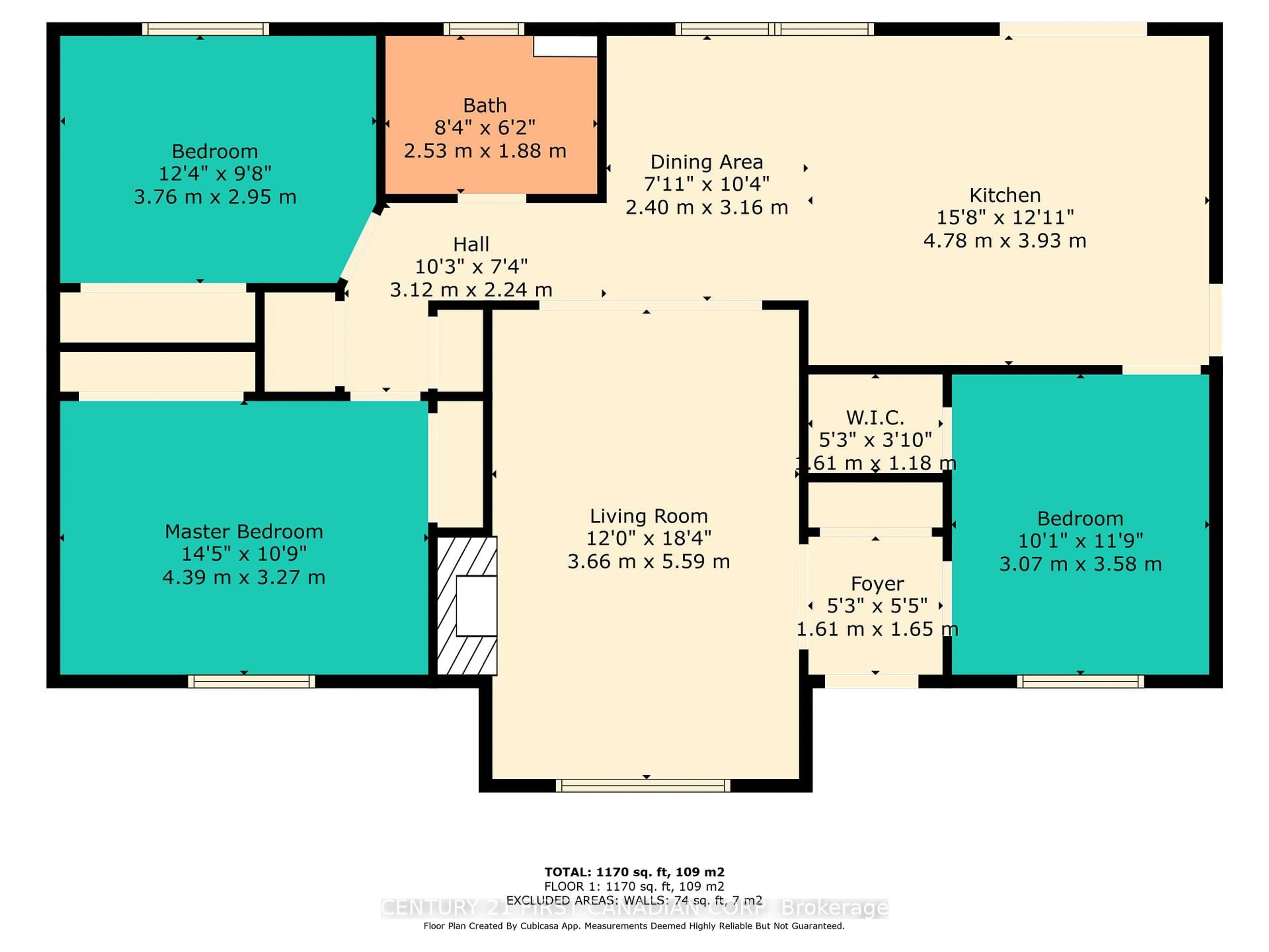Floor plan for 150 Rutherford Ave, Aylmer Ontario N5H 2N8
