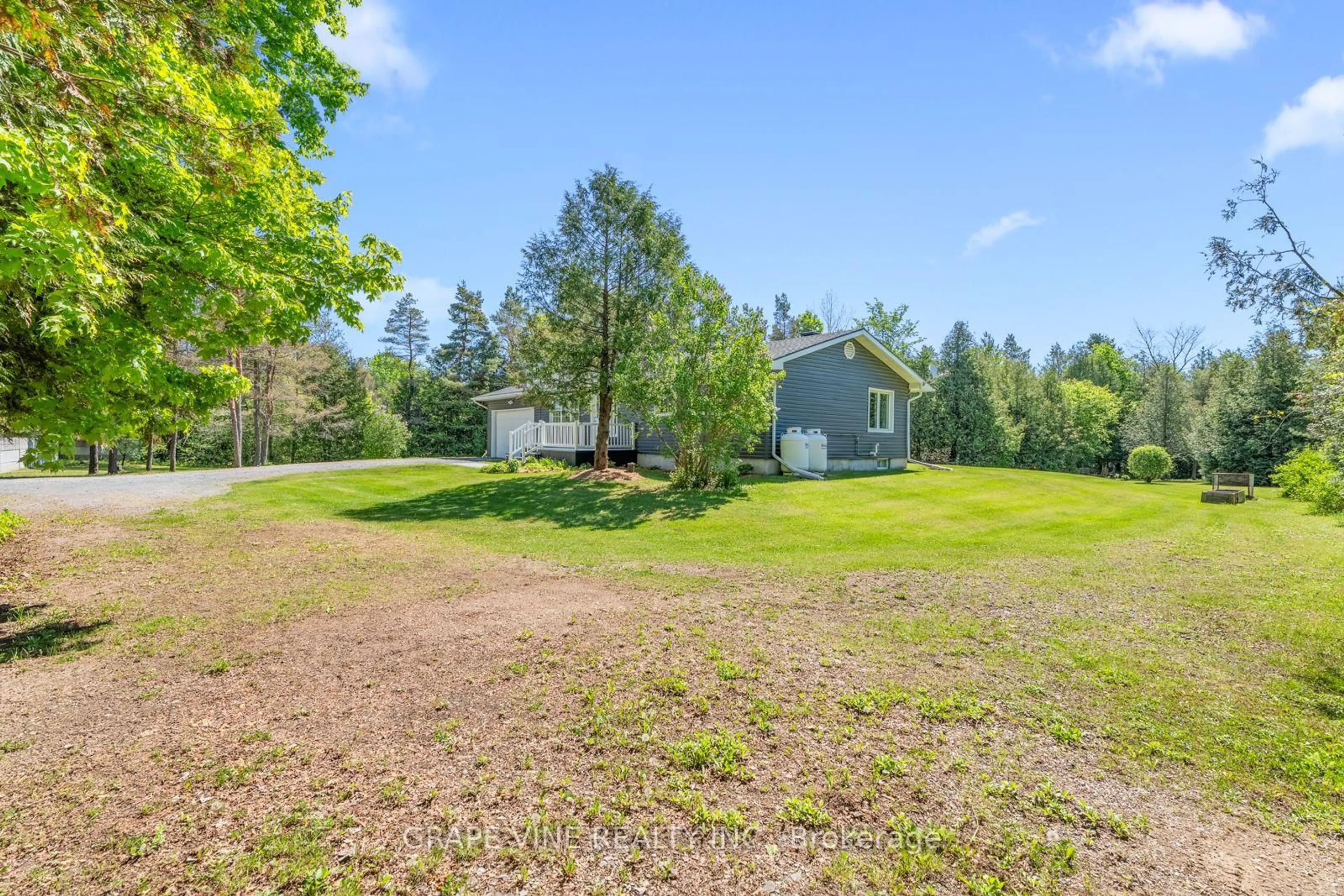 A pic from outside/outdoor area/front of a property/back of a property/a pic from drone, forest/trees view for 3984 Old Almonte Rd, Almonte Ontario K0A 1A0