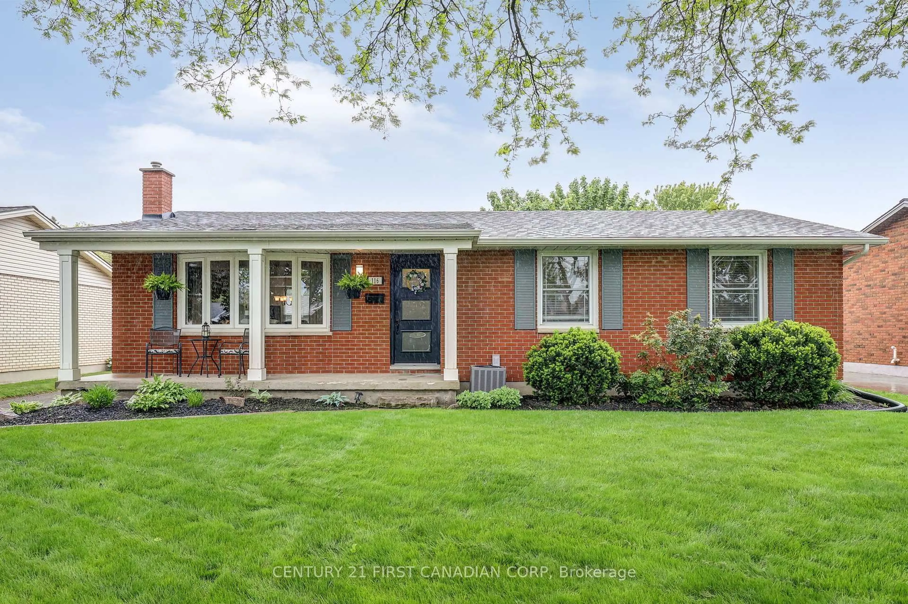 Home with brick exterior material, street for 116 Downing Cres, London South Ontario N6C 3C8