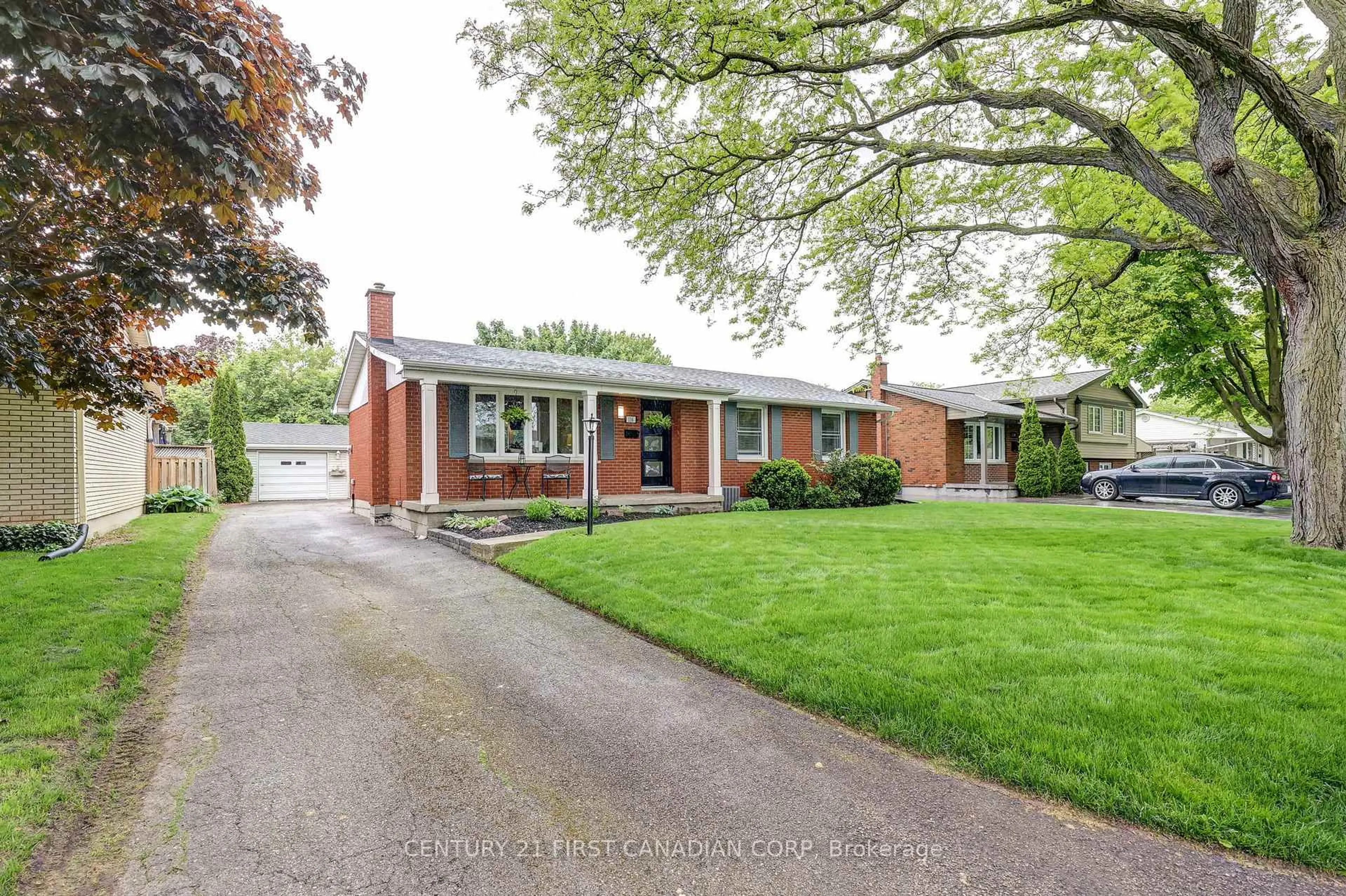 Home with brick exterior material, street for 116 Downing Cres, London South Ontario N6C 3C8