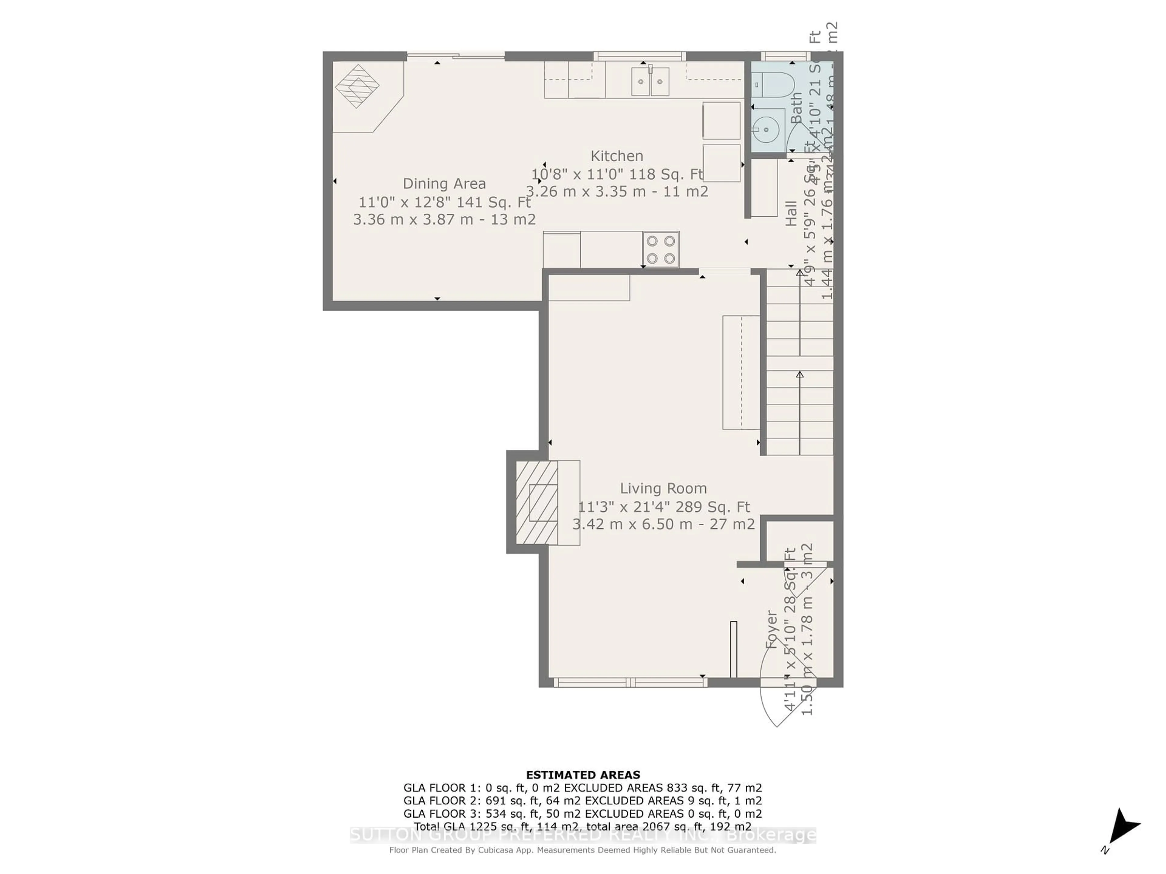 Floor plan for 27A WARREN Rd, Norfolk Ontario N3Y 2J7