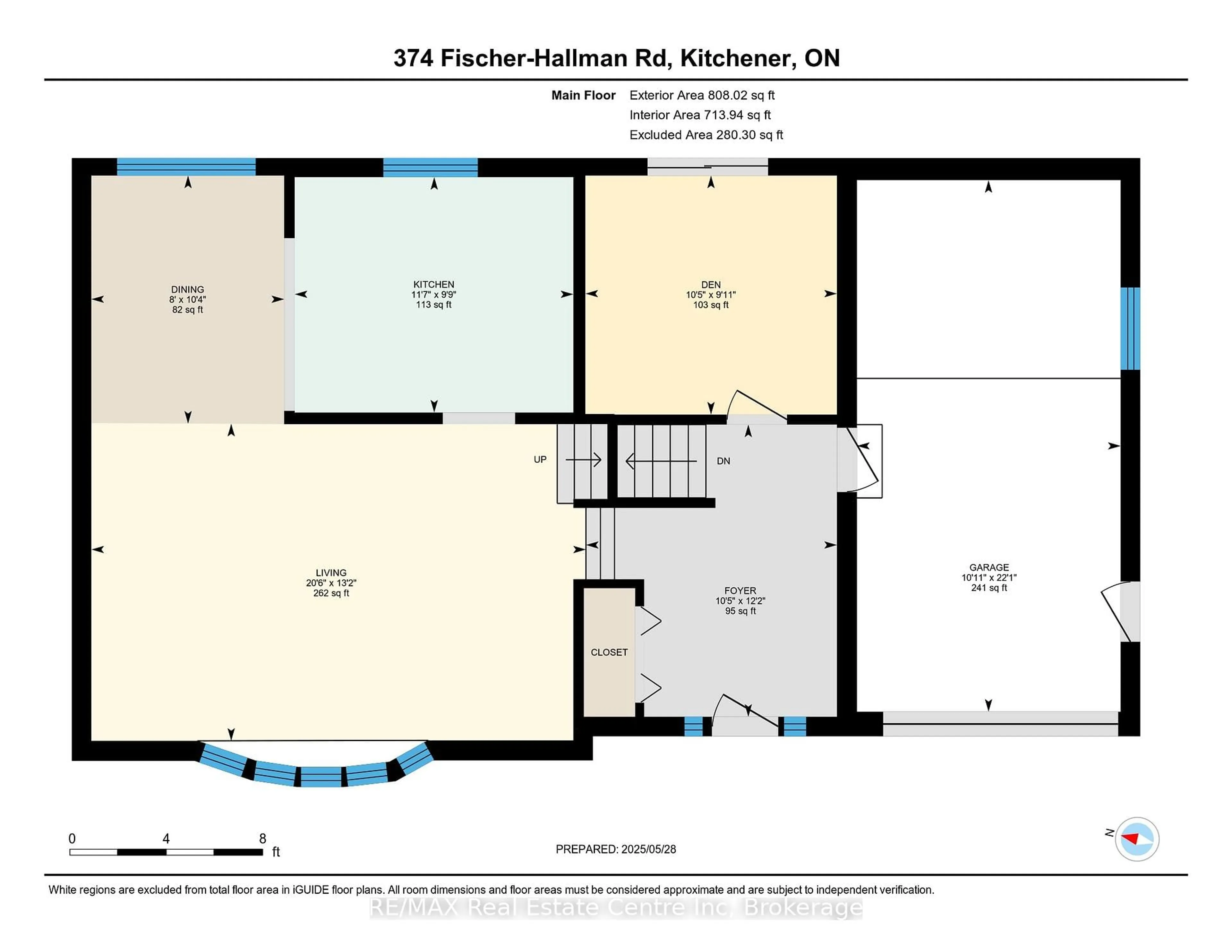 Floor plan for 374 Fischer Hallman Rd, Kitchener Ontario N2M 4Y1