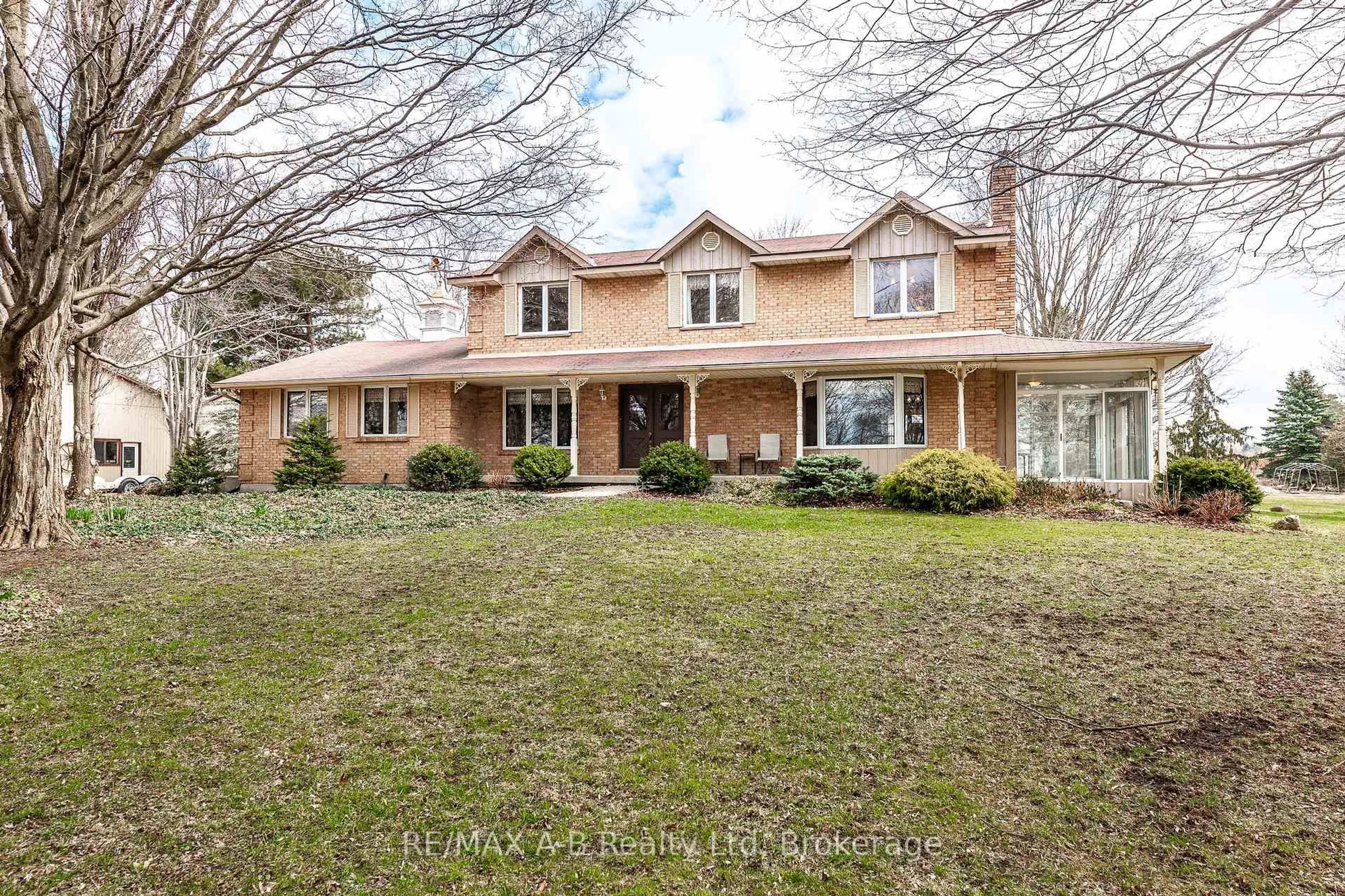 Home with brick exterior material, street for 882984 RD 88 N/A, Zorra Ontario N0M 2M0