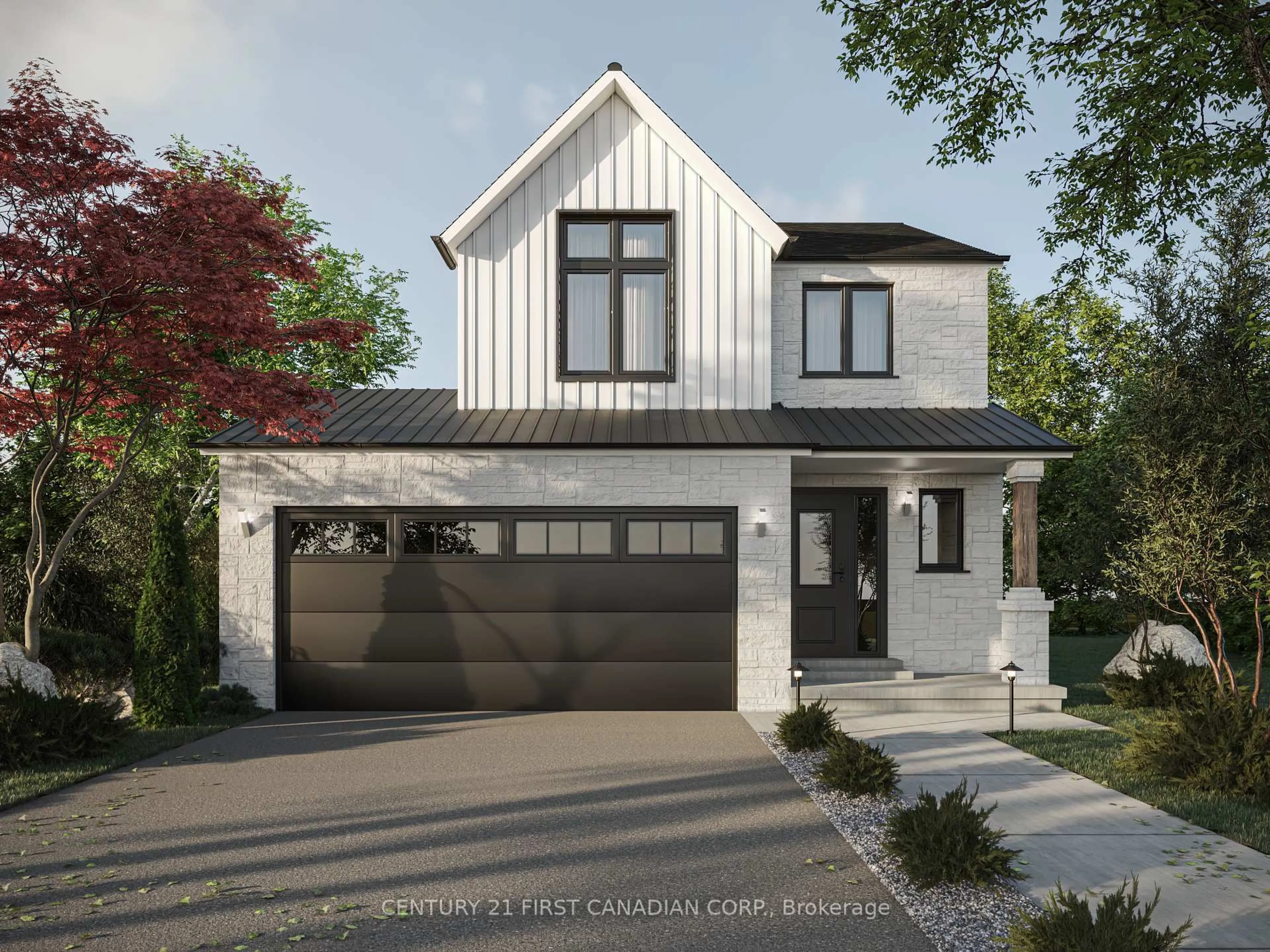 Home with brick exterior material, street for 17 Twynstra St, North Middlesex Ontario N0M 1A0