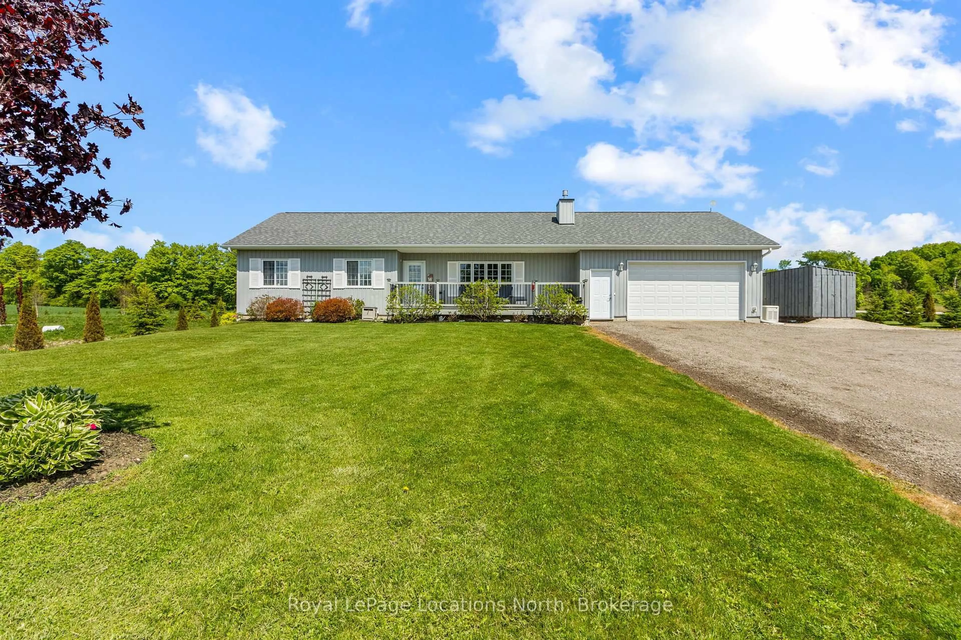 A pic from outside/outdoor area/front of a property/back of a property/a pic from drone, unknown for 105 Inkerman St, Grey Highlands Ontario N0C 1E0