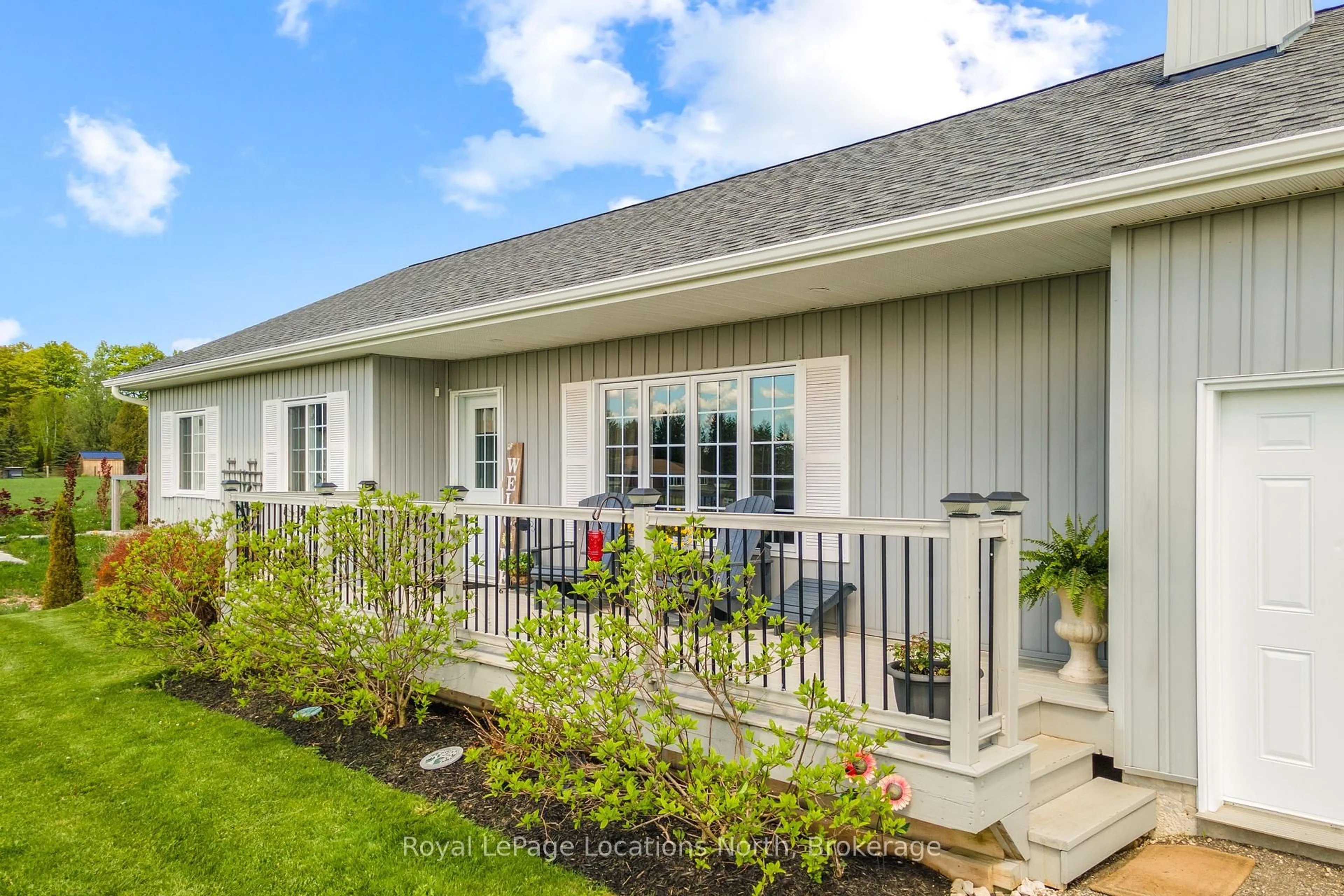 Home with vinyl exterior material, street for 105 Inkerman St, Grey Highlands Ontario N0C 1E0