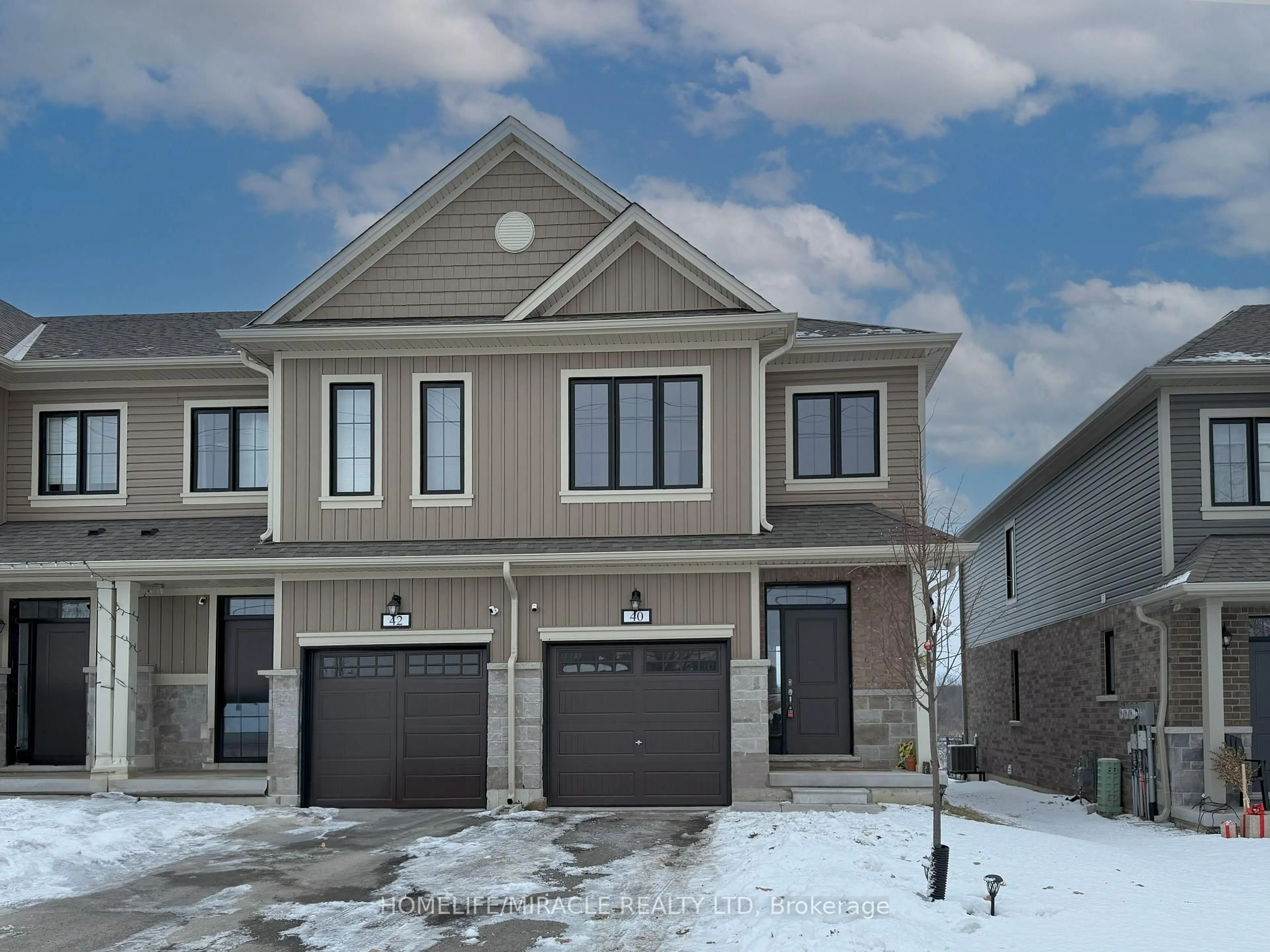 Home with brick exterior material, street for 40 Middleton St, Zorra Ontario N0M 2M0