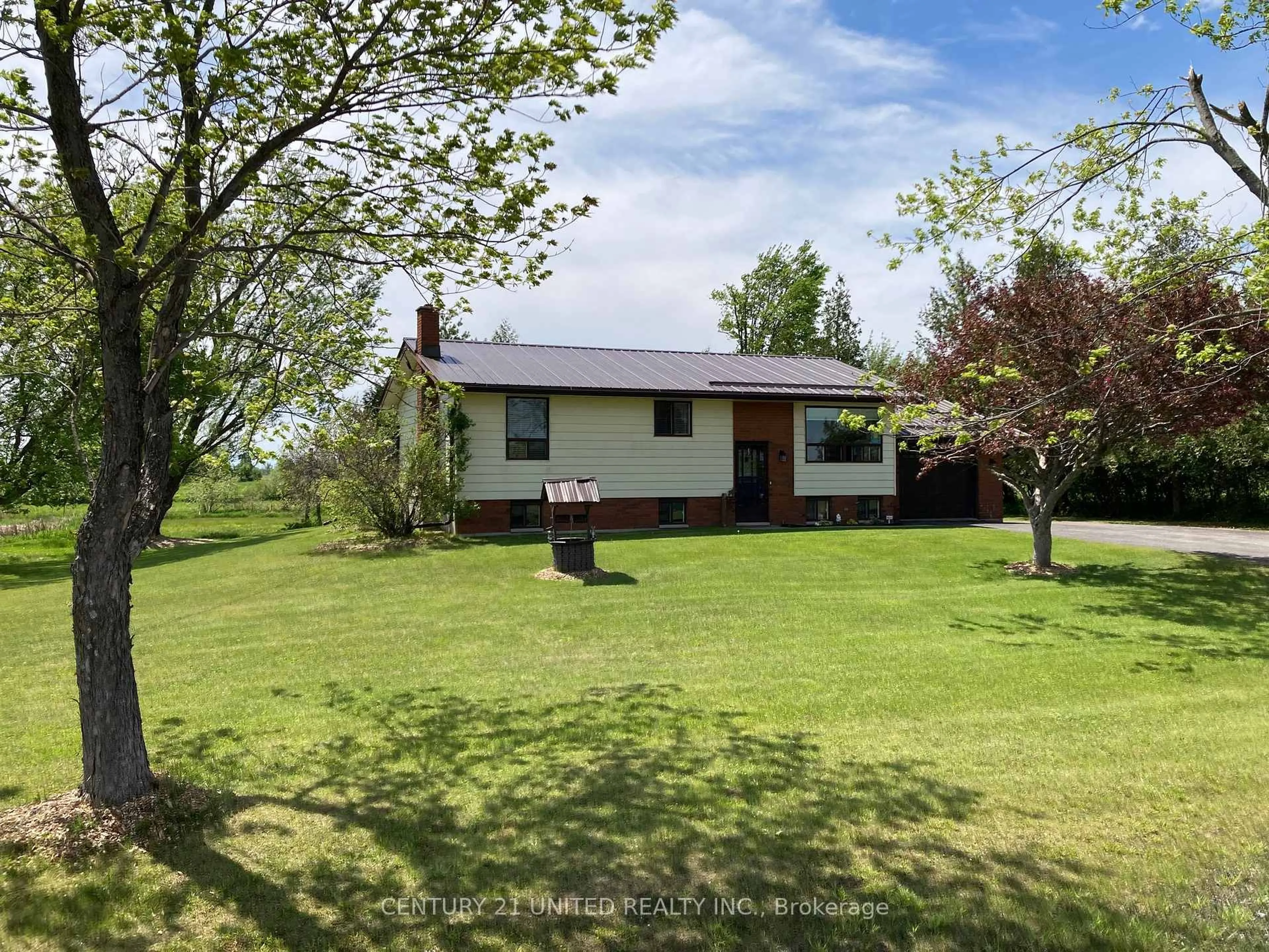 A pic from outside/outdoor area/front of a property/back of a property/a pic from drone, unknown for 496 Pigeon Lake Rd, Kawartha Lakes Ontario K9V 4R3