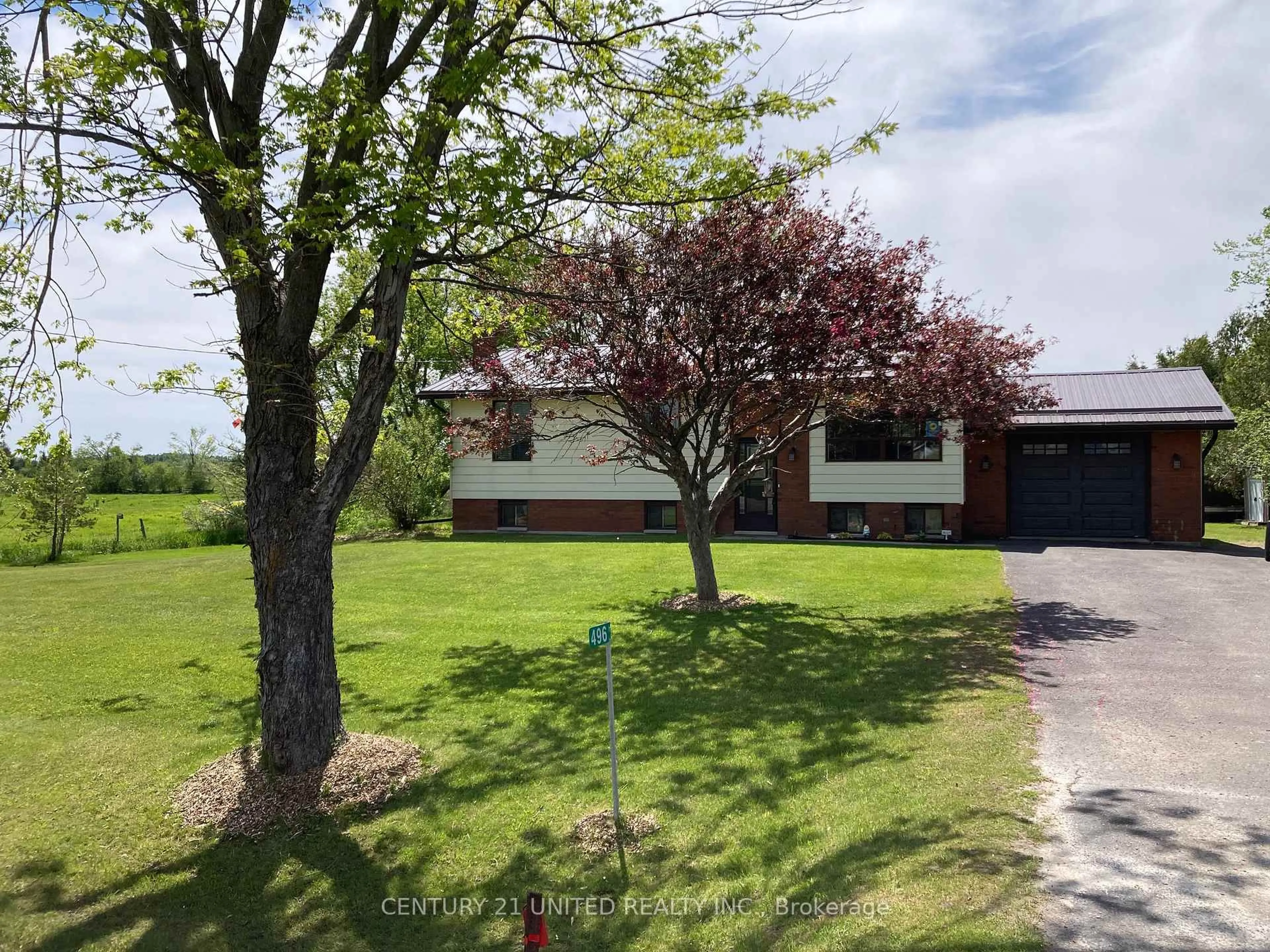 A pic from outside/outdoor area/front of a property/back of a property/a pic from drone, unknown for 496 Pigeon Lake Rd, Kawartha Lakes Ontario K9V 4R3
