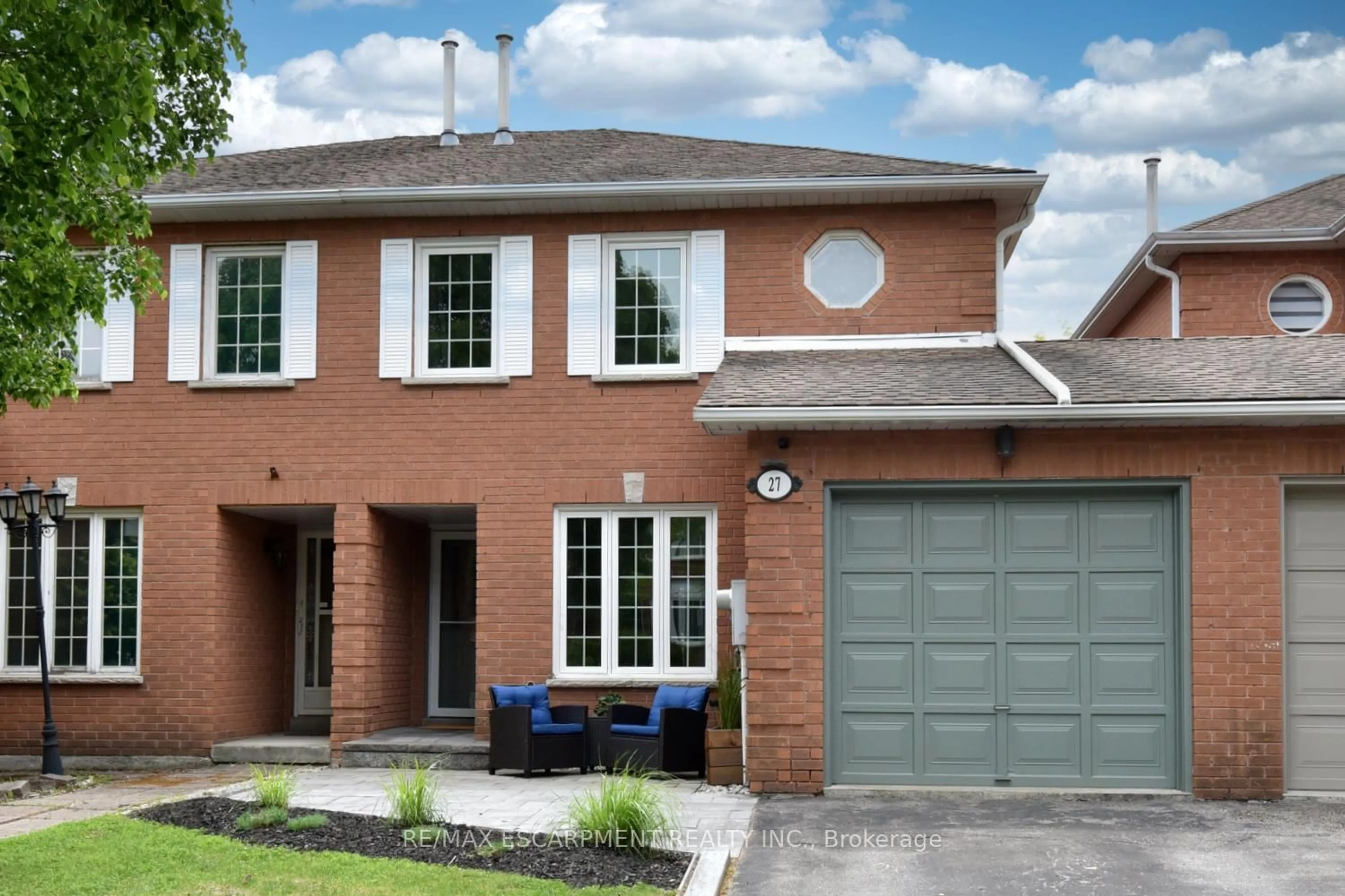 Home with brick exterior material, street for 27 Pirie Dr, Hamilton Ontario L9H 6X5