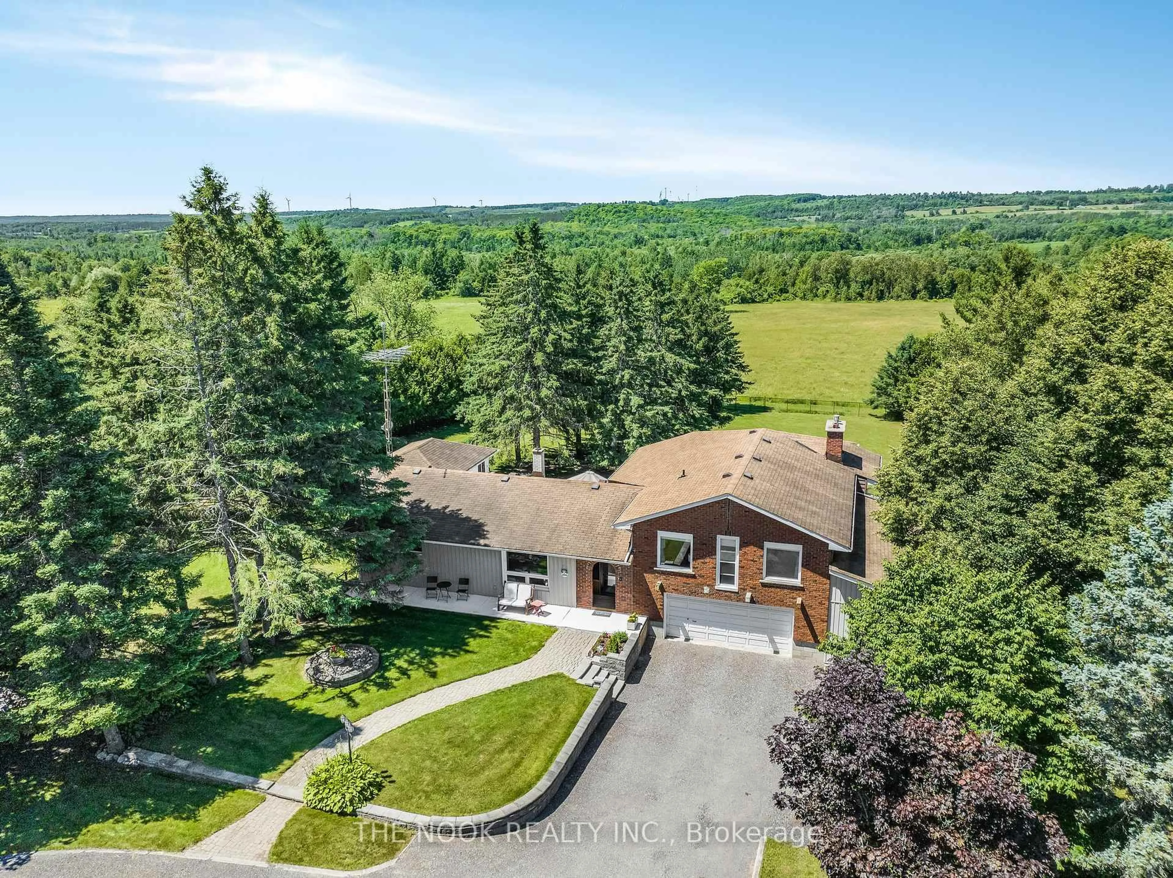 A pic from outside/outdoor area/front of a property/back of a property/a pic from drone, unknown for 201 Ski Hill Rd, Kawartha Lakes Ontario L0A 1A0