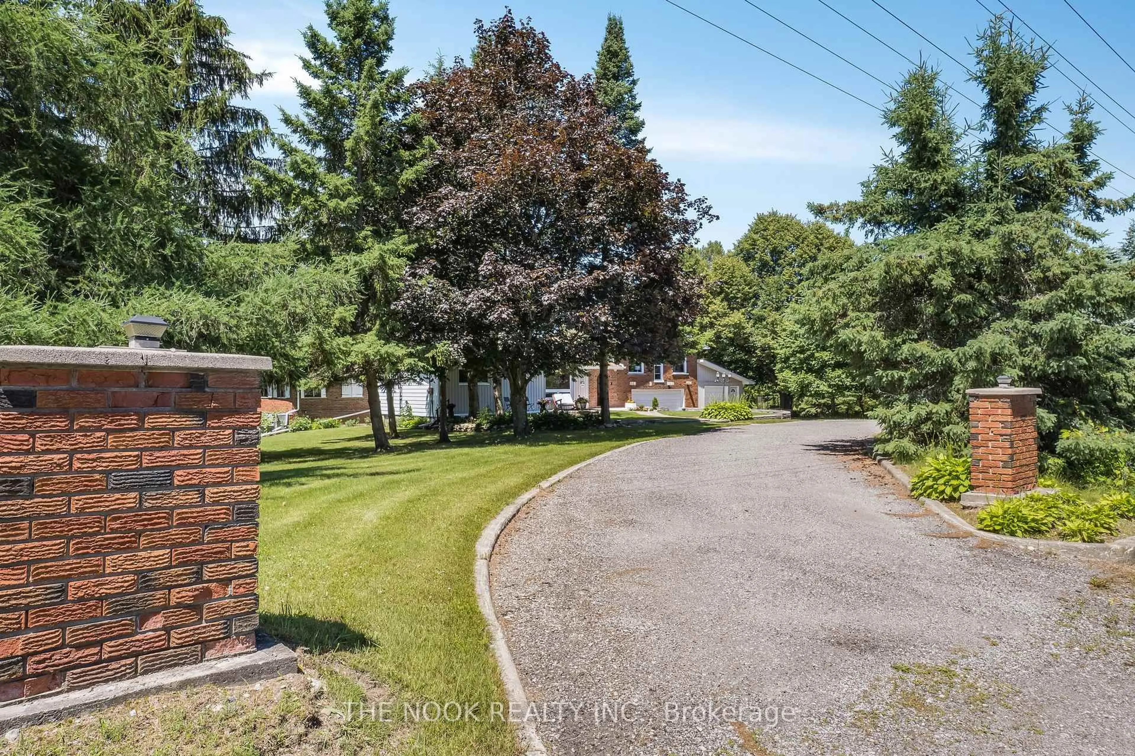 A pic from outside/outdoor area/front of a property/back of a property/a pic from drone, street for 201 Ski Hill Rd, Kawartha Lakes Ontario L0A 1A0