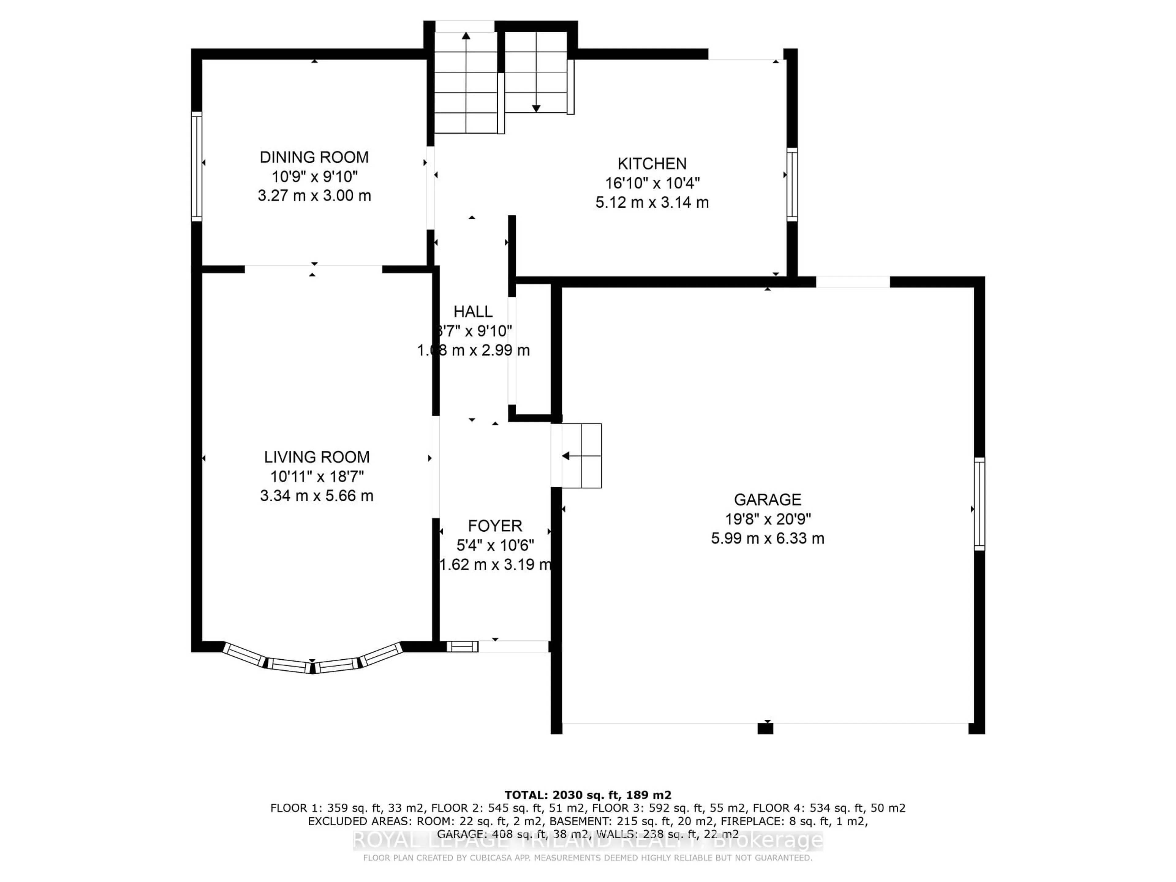 Floor plan for 95 Concord Cres, London North Ontario N6G 3H5