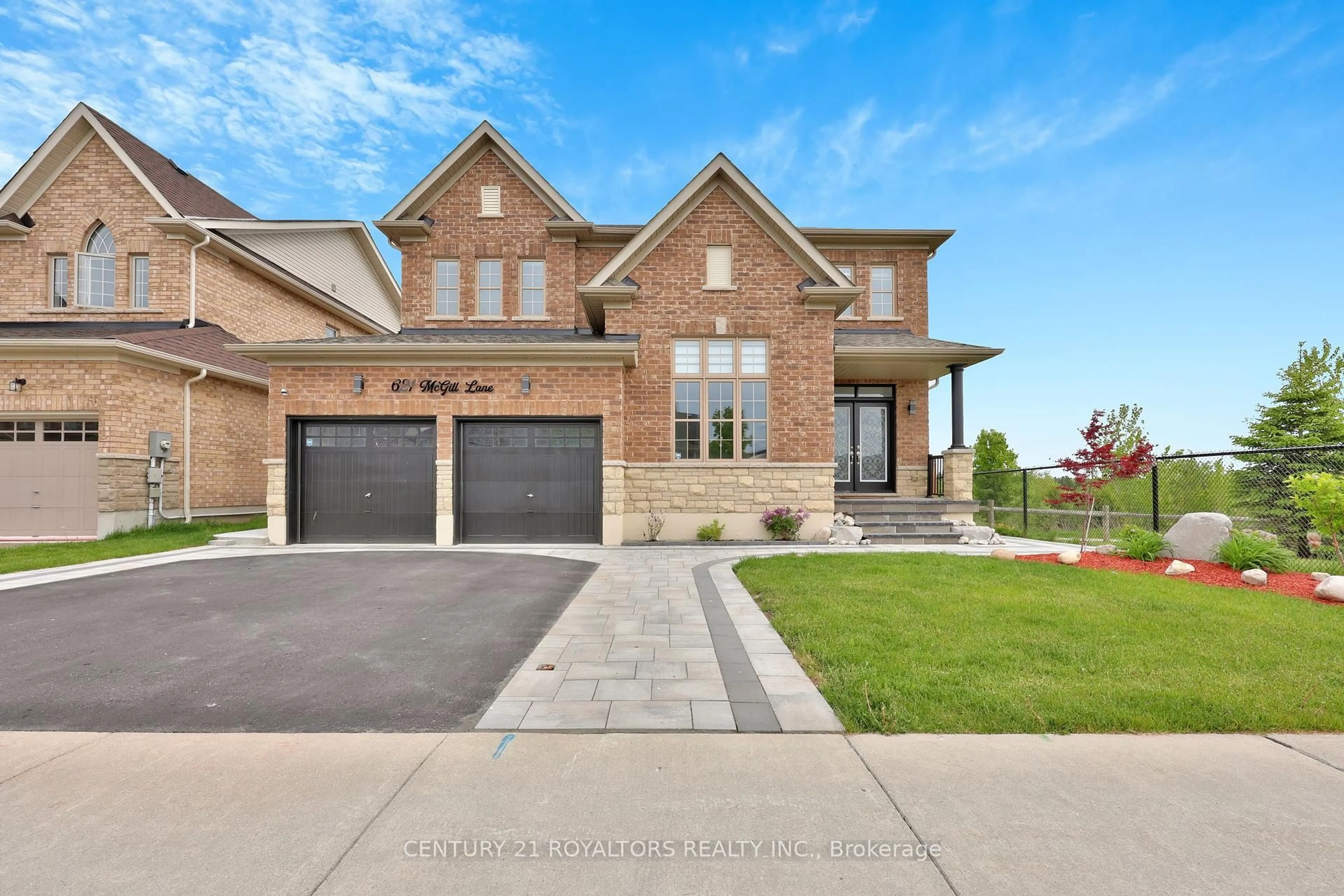 Home with brick exterior material, street for 621 McGill Lane, Woodstock Ontario N4T 0L3