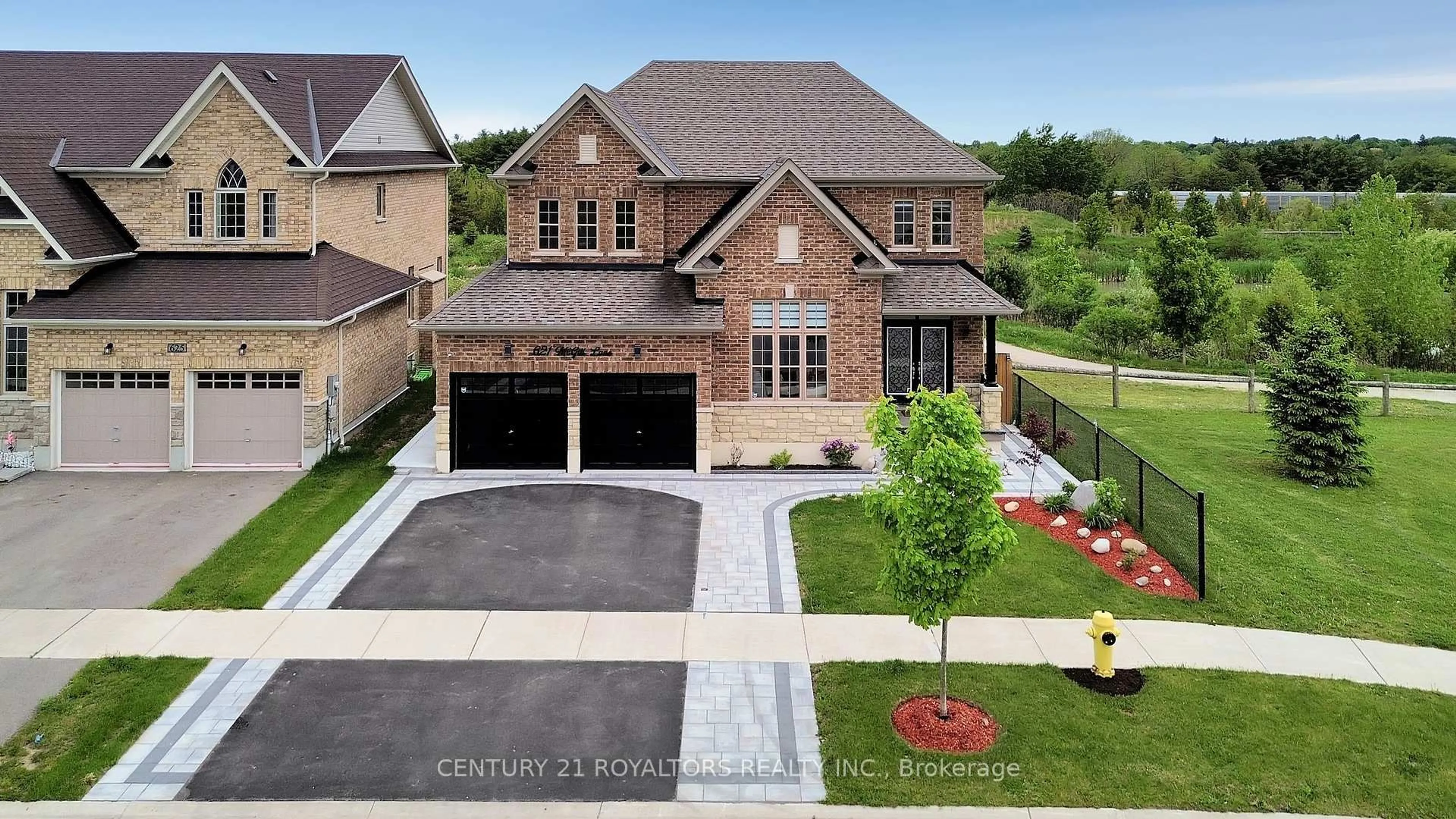 Home with brick exterior material, street for 621 McGill Lane, Woodstock Ontario N4T 0L3