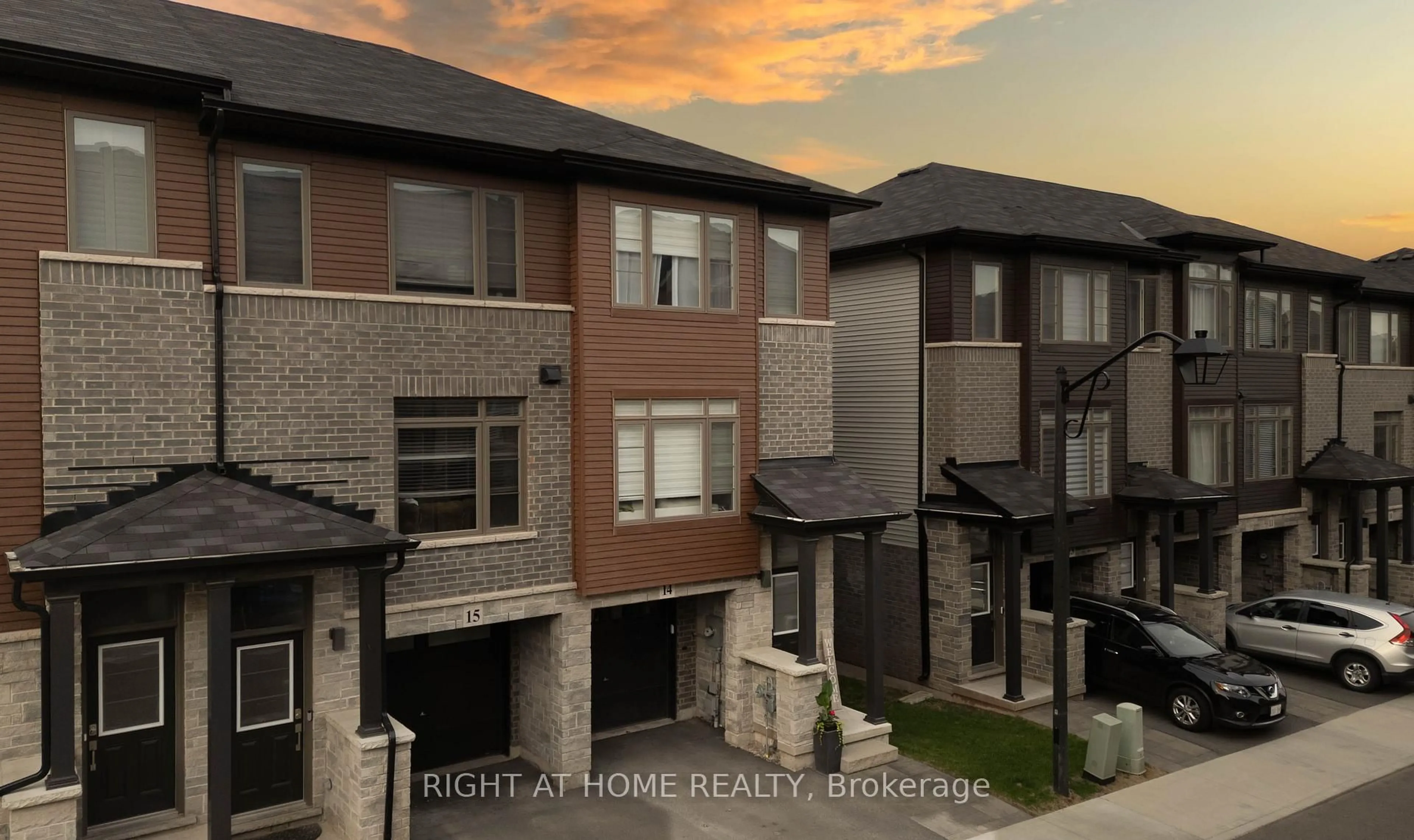 A pic from outside/outdoor area/front of a property/back of a property/a pic from drone, street for 575 Woodward Ave #14, Hamilton Ontario L8H 0B3