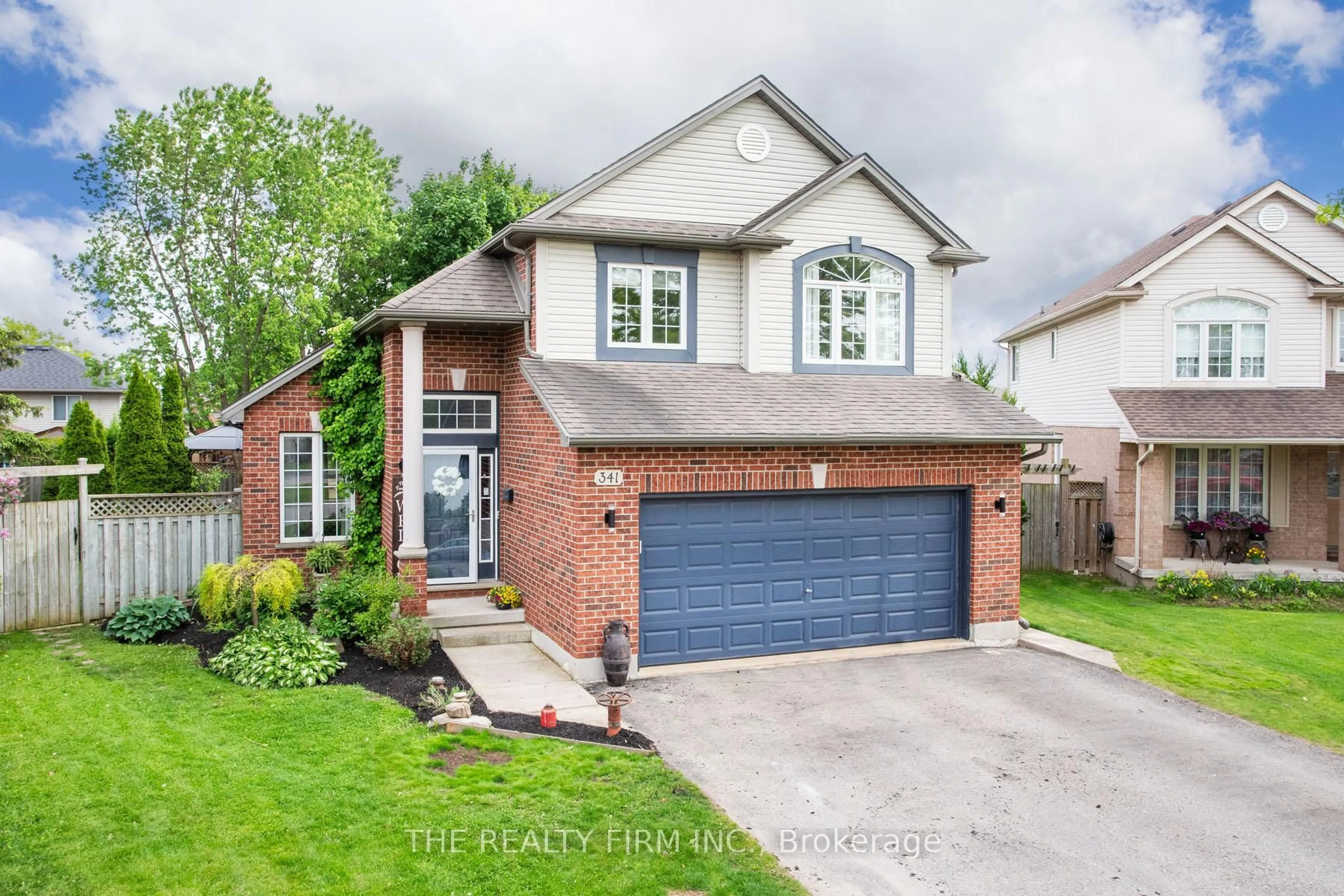 Home with brick exterior material, street for 341 Cardigan Crt, London South Ontario N6M 1J7
