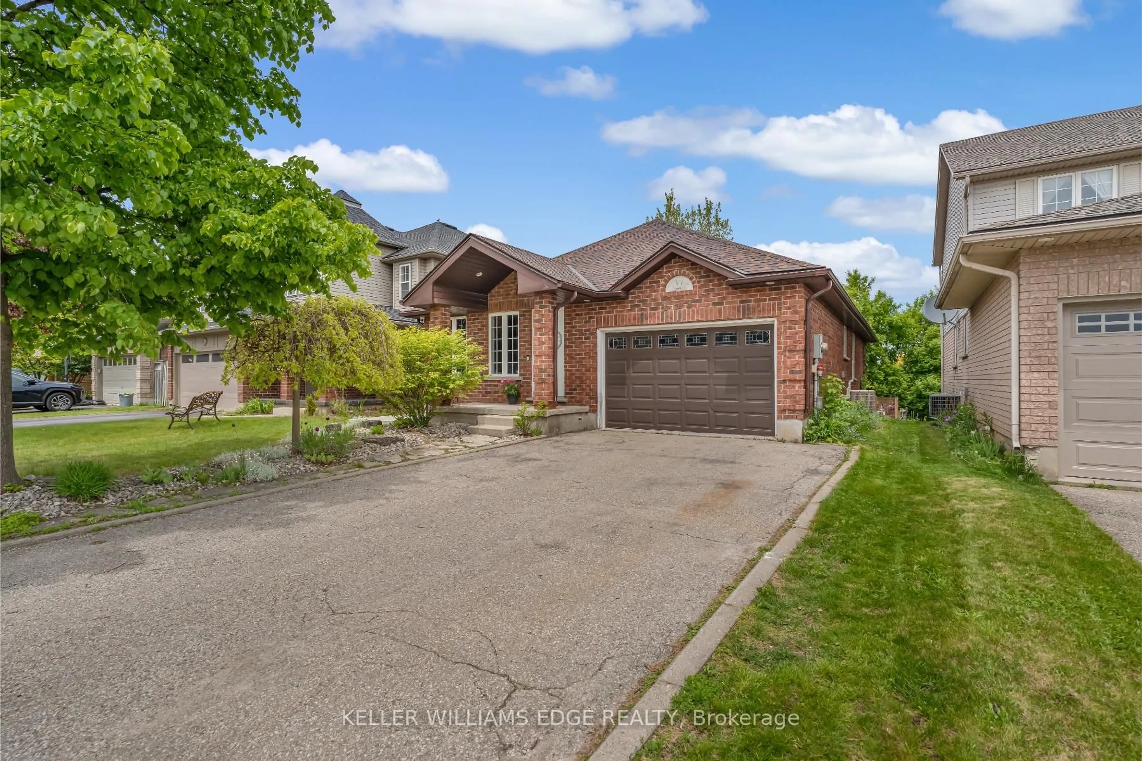 Home with brick exterior material, street for 258 Green Vista Dr, Cambridge Ontario N1T 1Z1