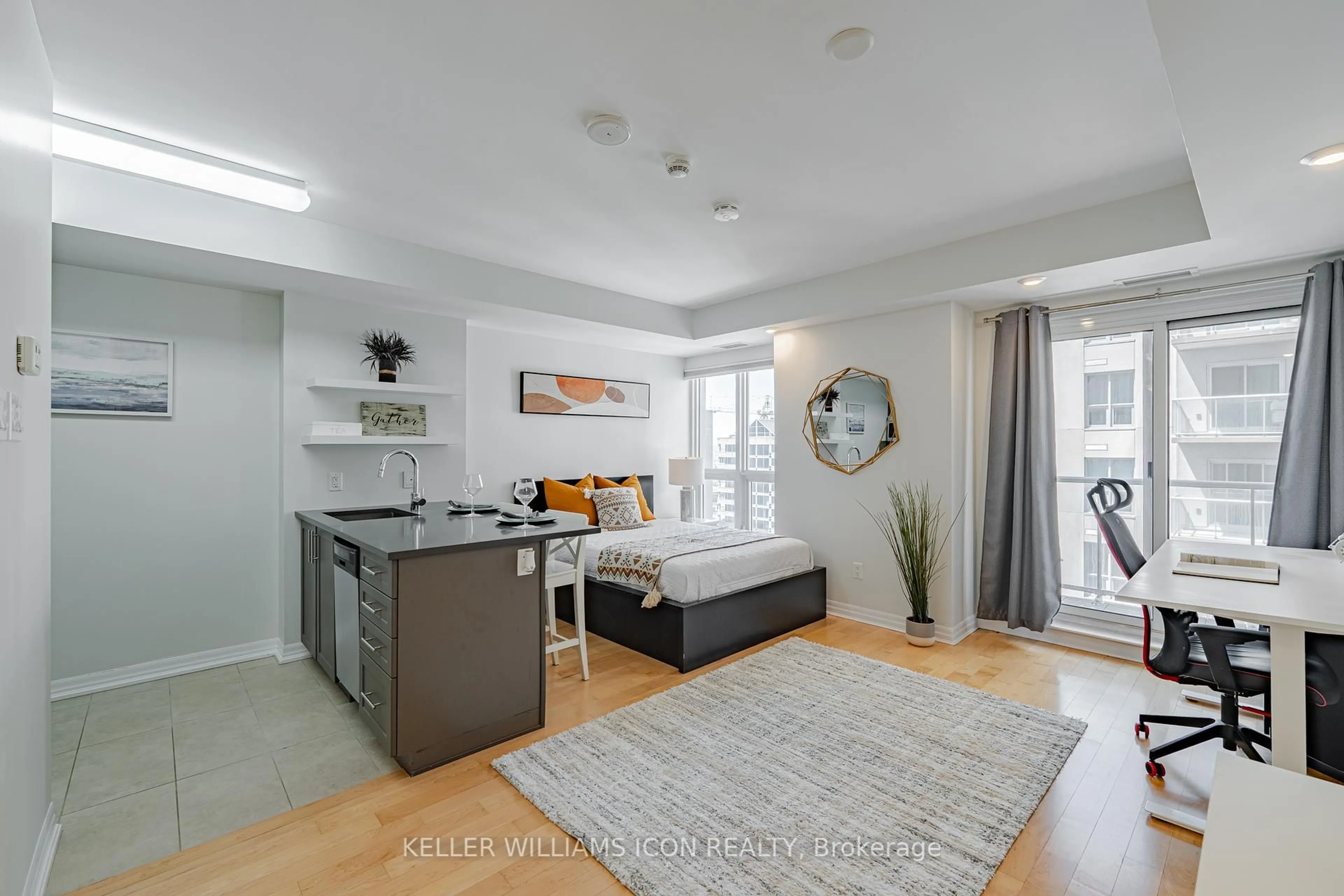 Open concept kitchen, unknown for 195 Besserer St ##2408, Ottawa Ontario K1N 0B6