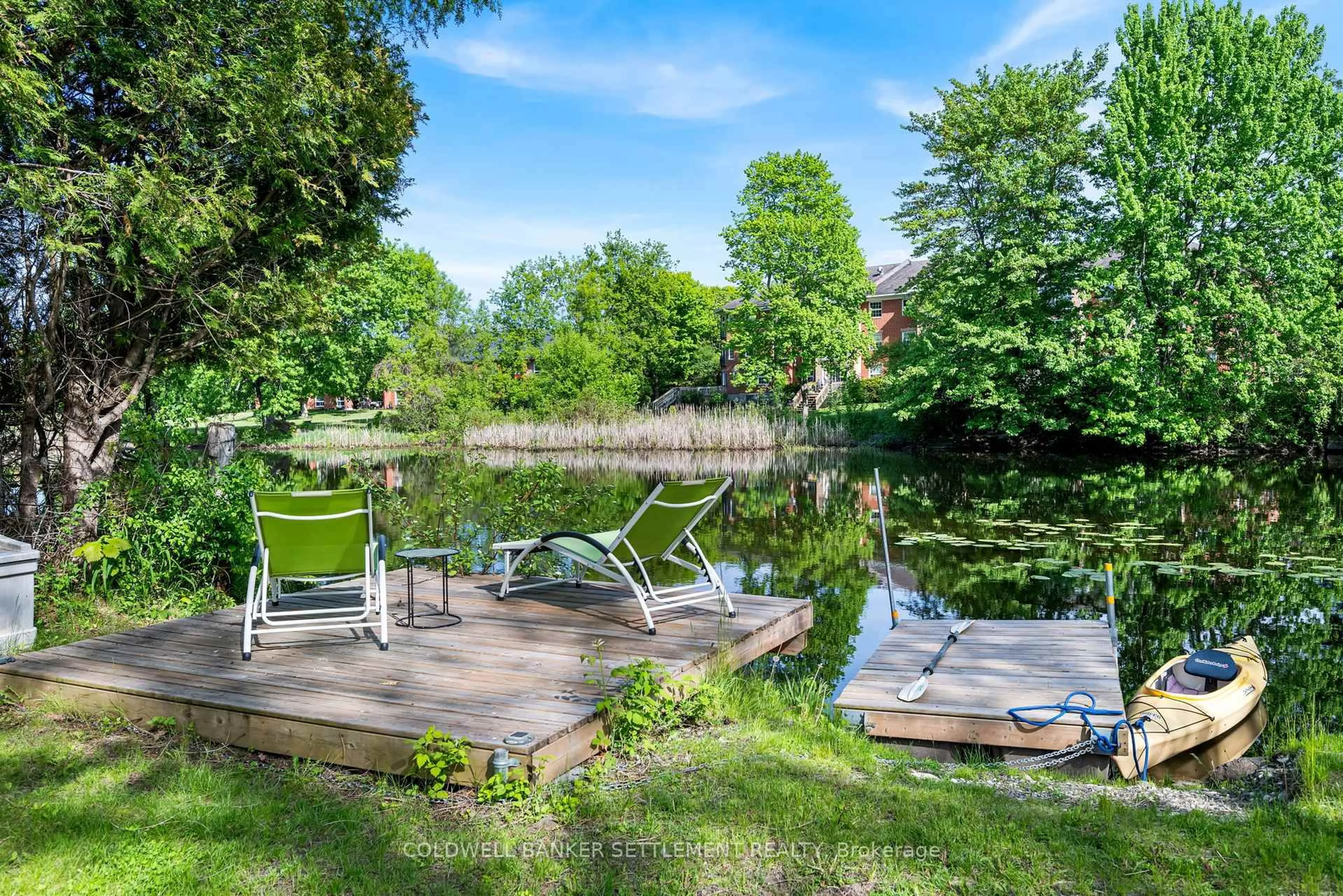 Patio, water/lake/river/ocean view for 10 John St, Perth Ontario K7H 1T6