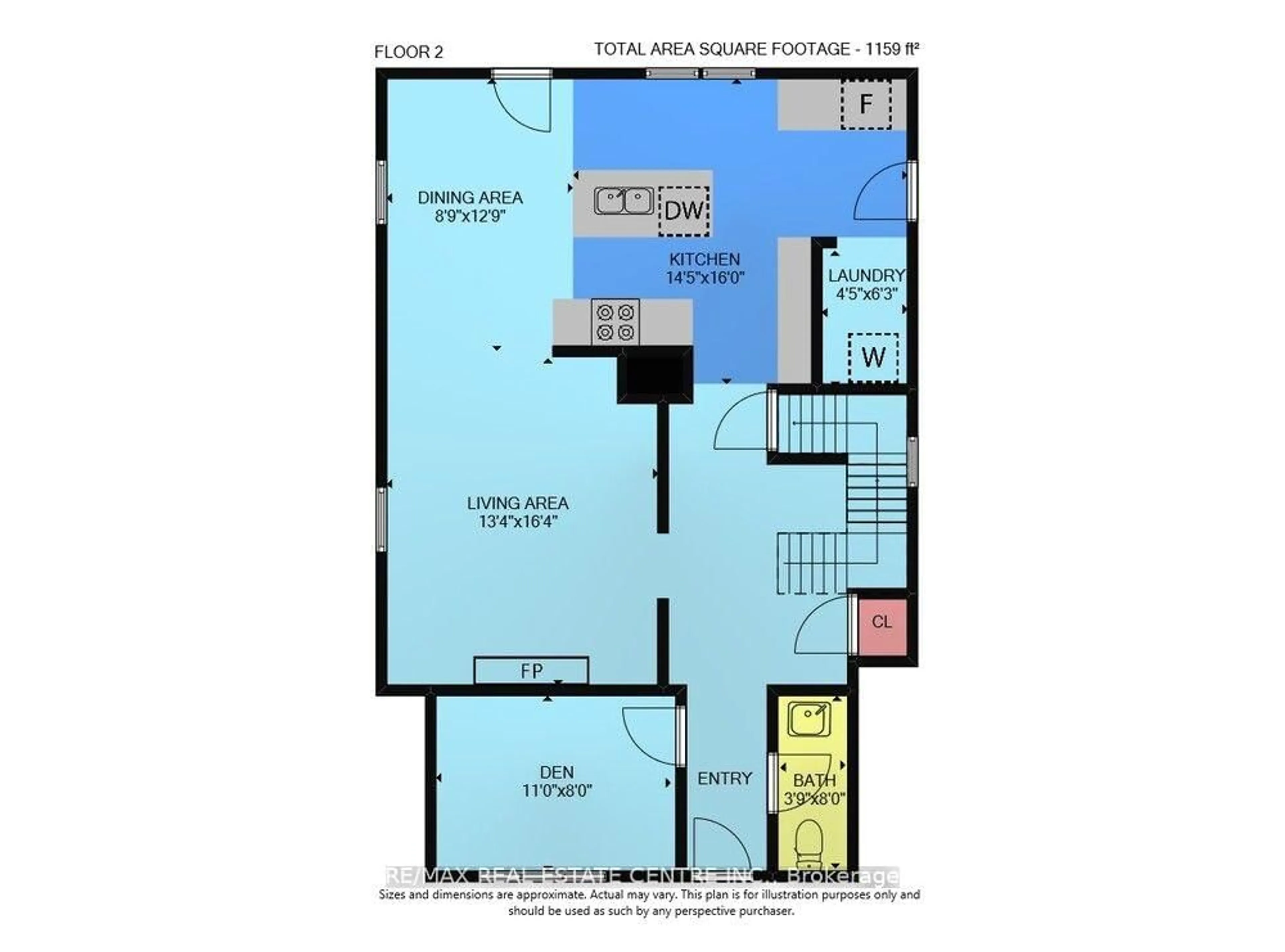Floor plan for 104 Gibson St, Grimsby Ontario L3M 1G9