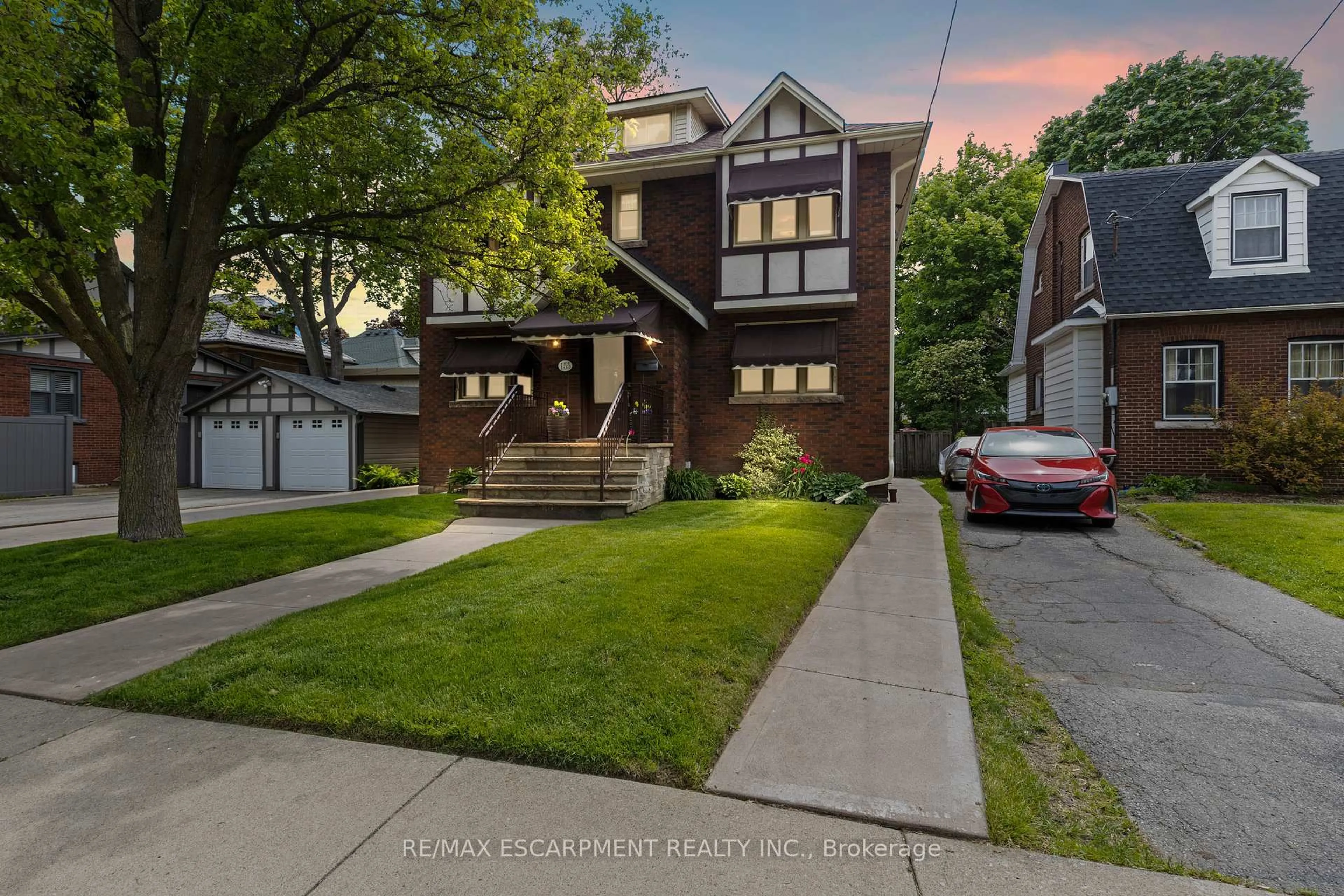 Home with brick exterior material, street for 155 Balmoral Ave, Hamilton Ontario L8M 3K2