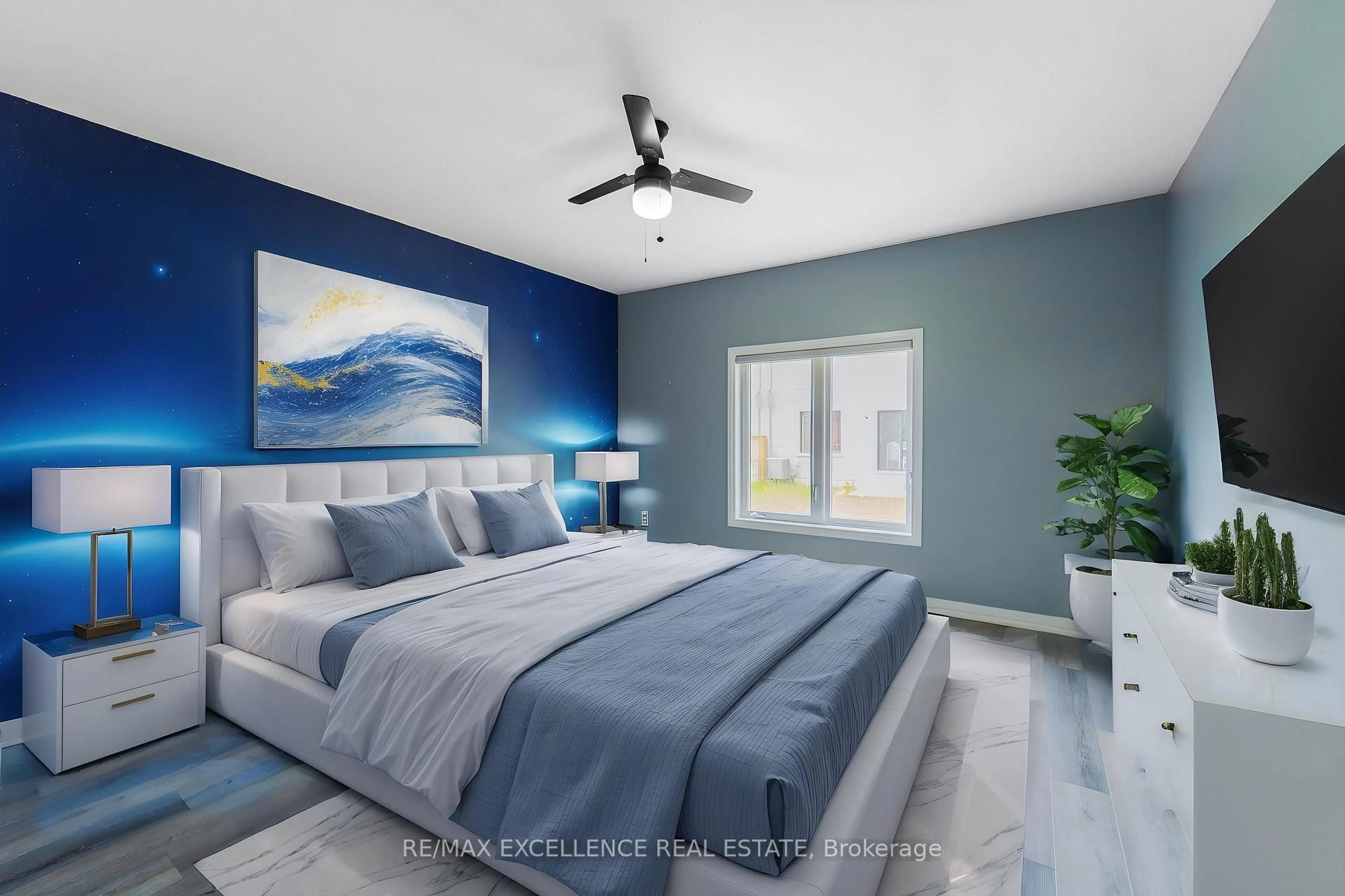 Bedroom with bed, unknown for 550 Grey St #2, Brant Ontario N3S 0C4