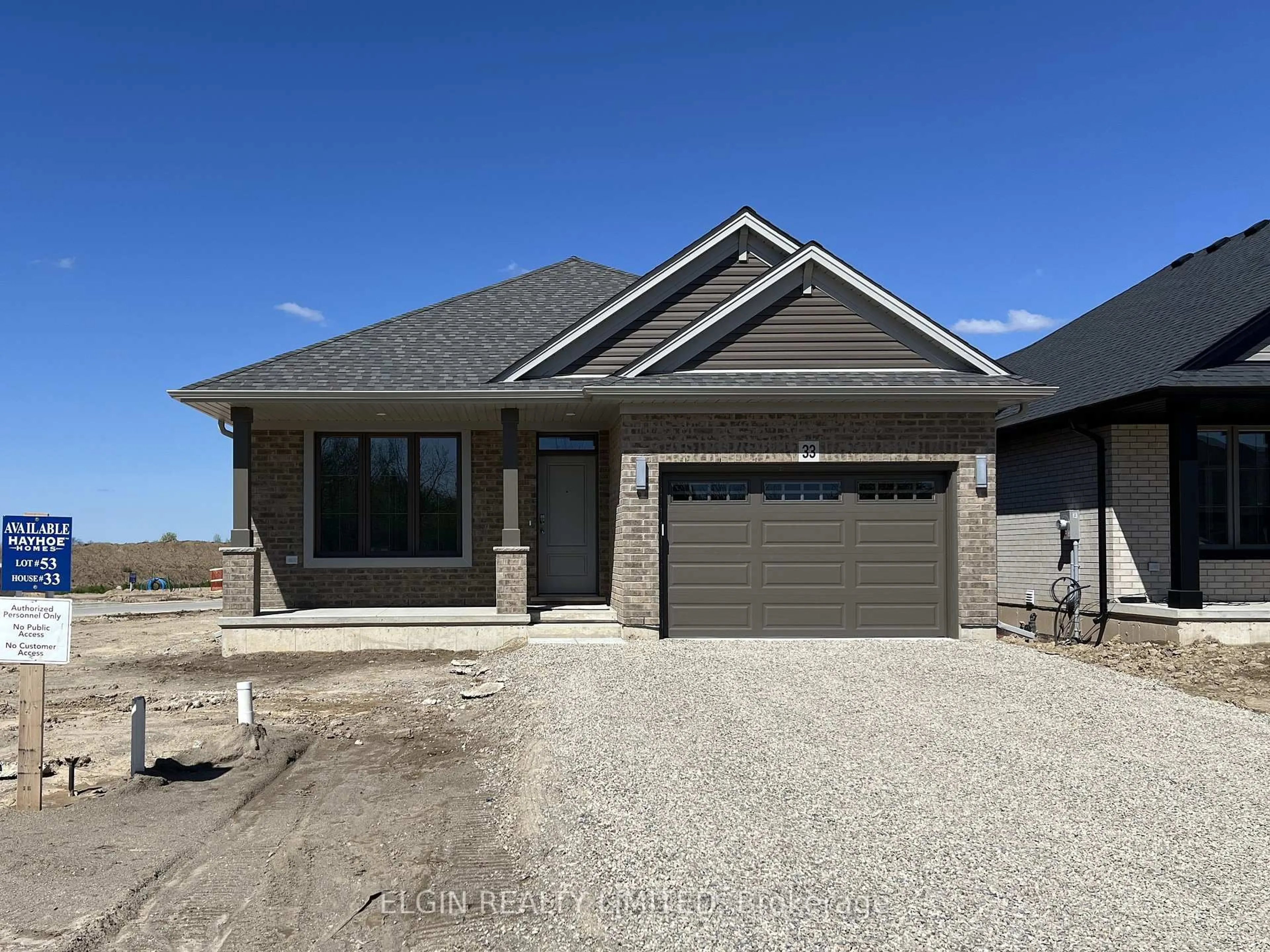 Home with brick exterior material, street for 33 Hemlock Cres, Aylmer Ontario N5H 0C1