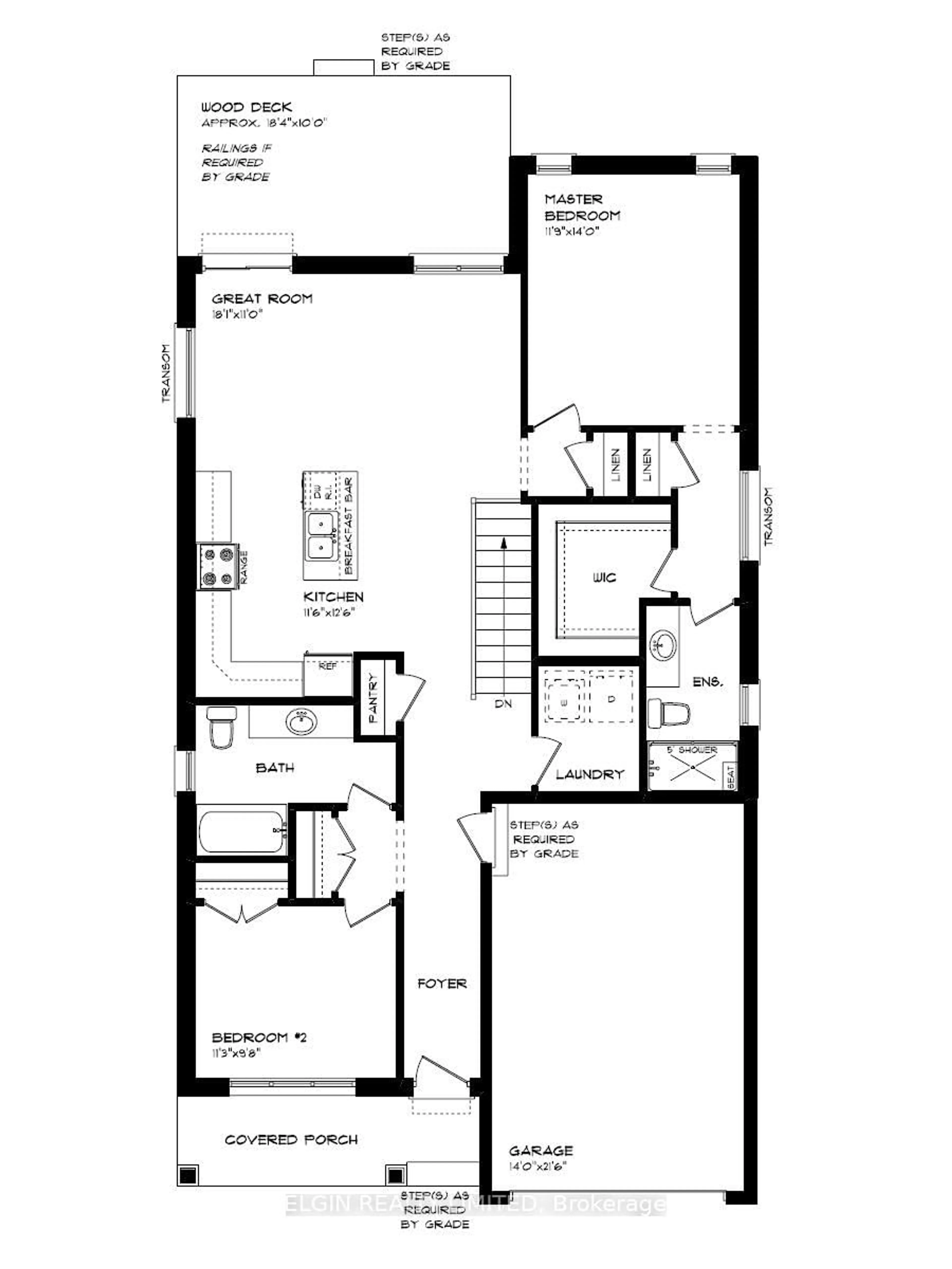 Floor plan for 33 Hemlock Cres, Aylmer Ontario N5H 0C1