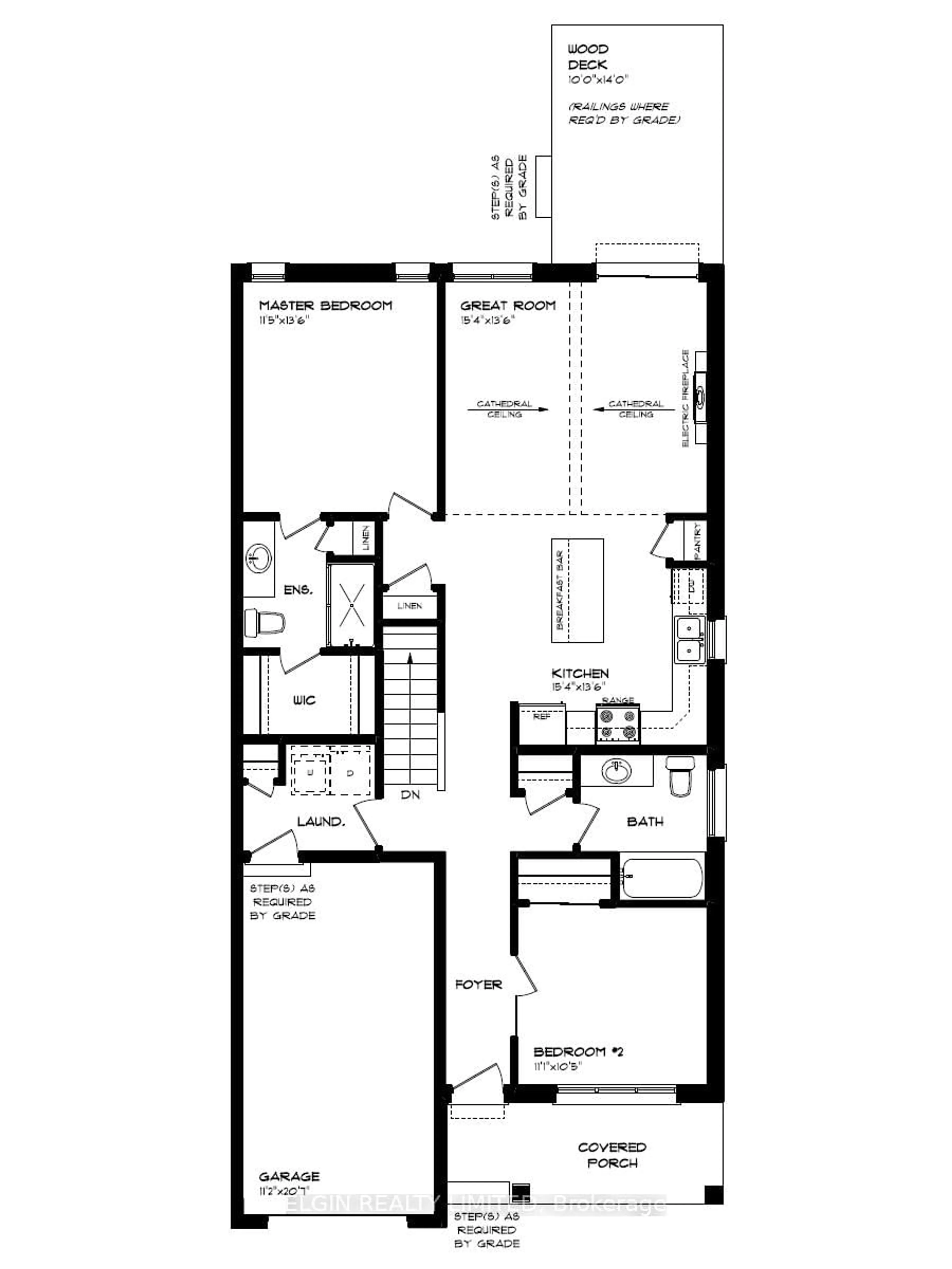Floor plan for 31 Dunning Way, St. Thomas Ontario N5R 0P7